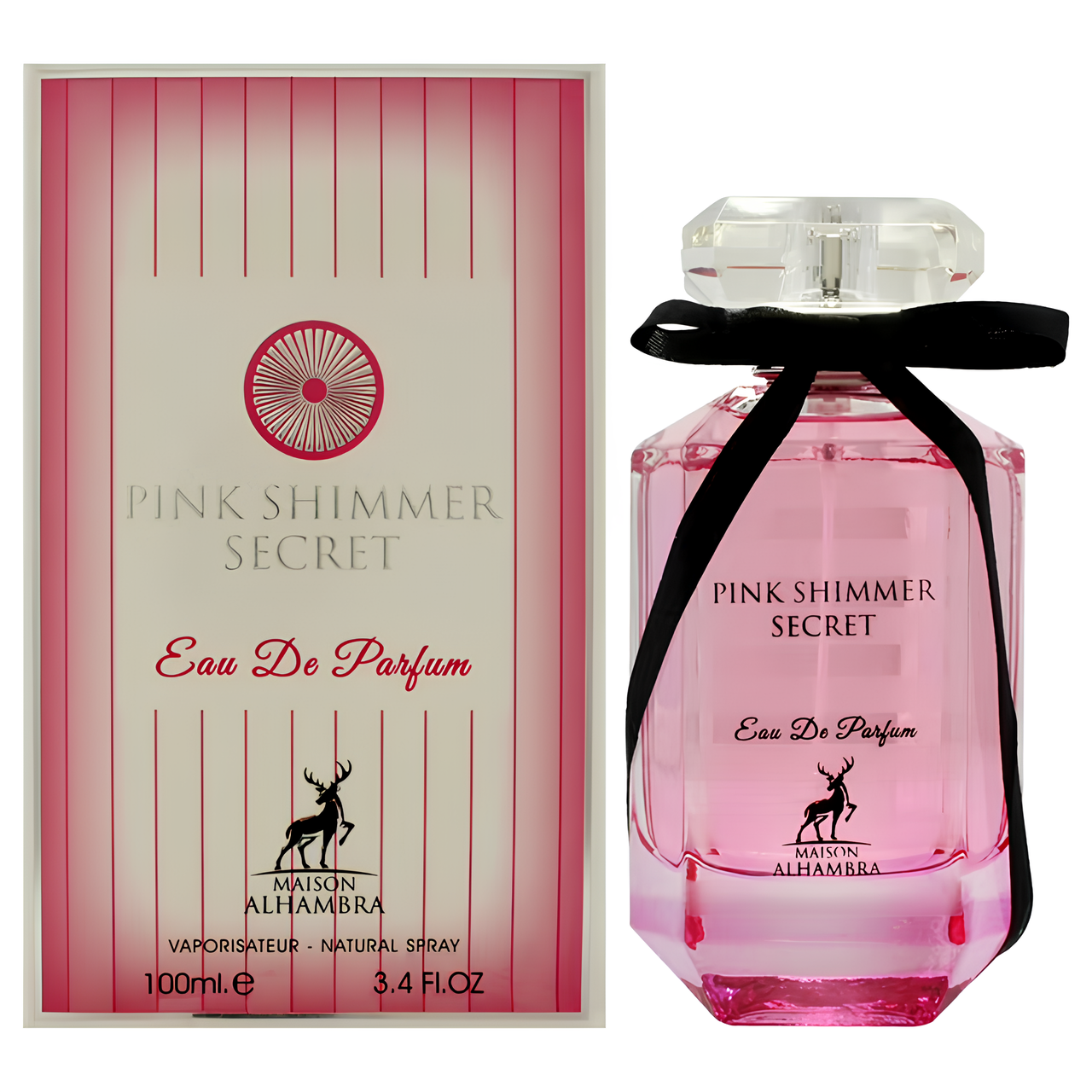Maison Alhambra Pink Shimmer Secret Eau de Parfum for Women