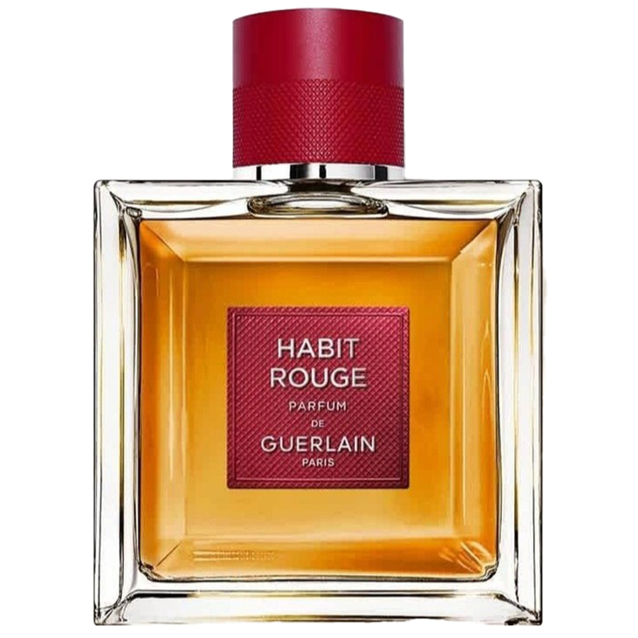 Guerlain Habit Rouge Parfum for Men - Iconic Amber Scent