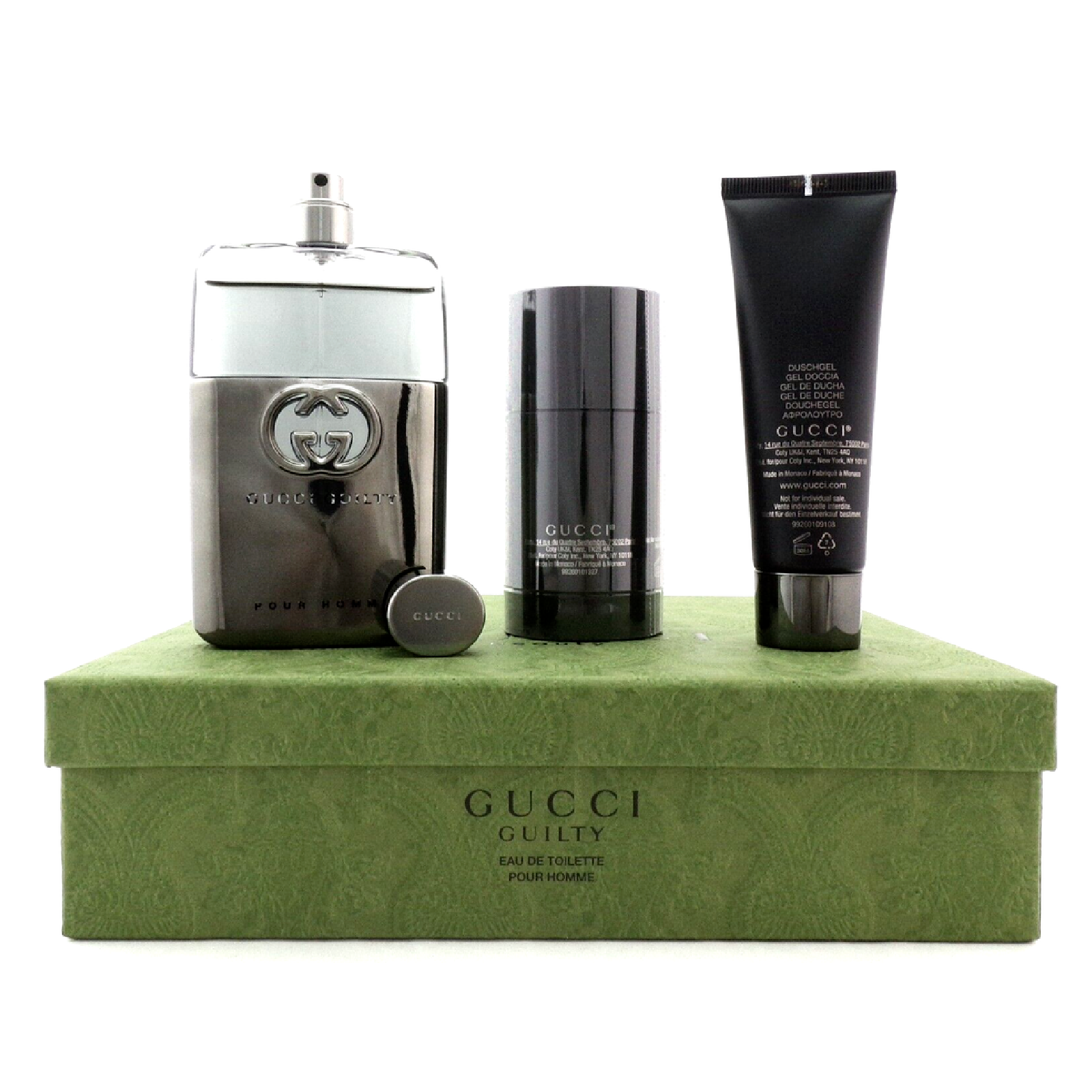 グッチ メンズ Guilty Pour Homme ギフトセット フレグランス Gucci Guilty Gift Set for Men - Woody Aromatic Fragrance