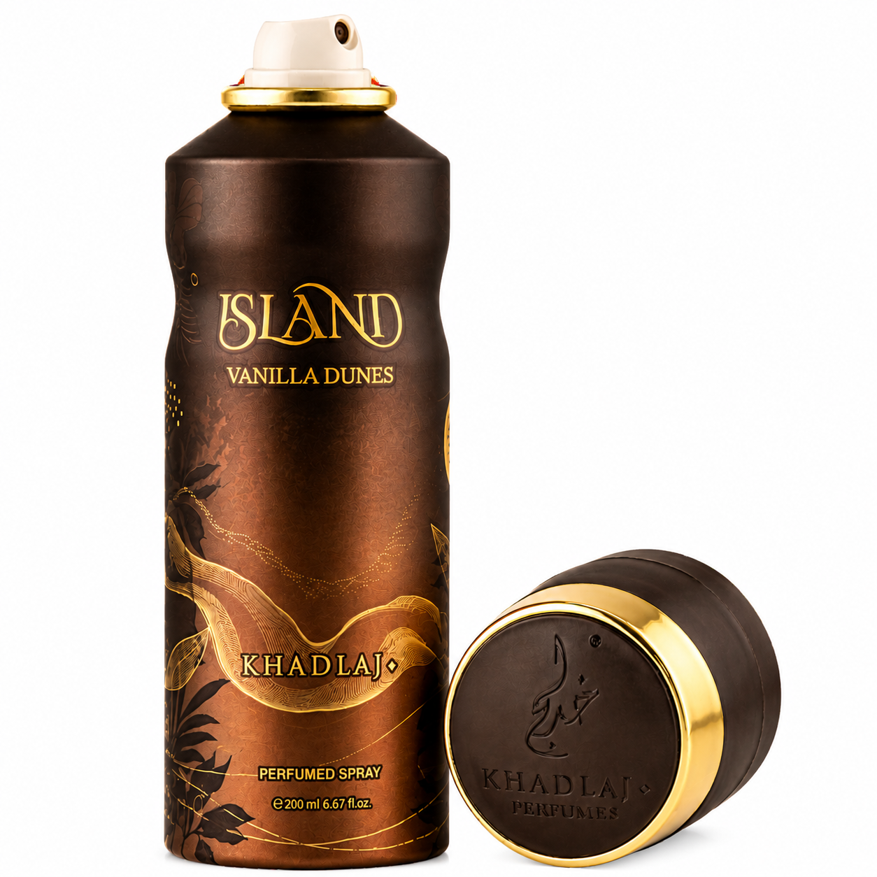 Khadlaj Island Vanilla Dunes Deodorant Spray for Everyone