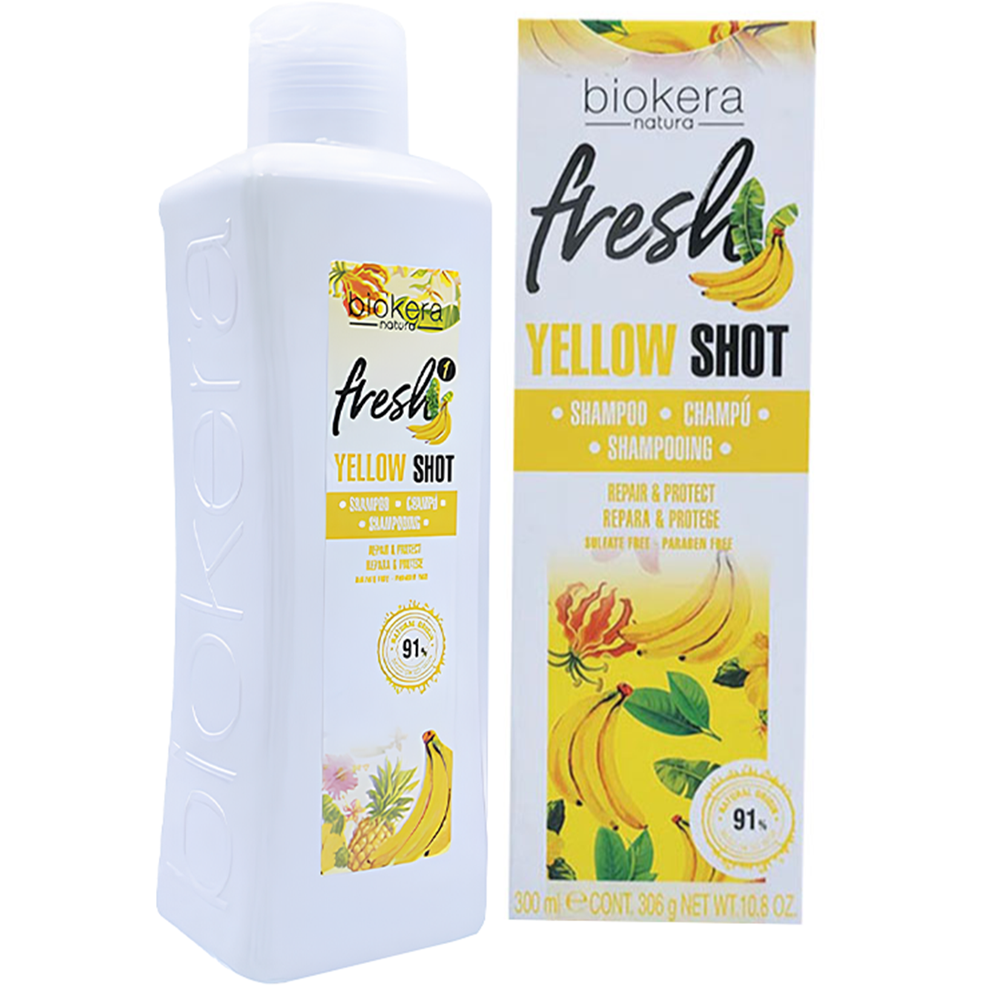 Salerm Biokera Natura Fresh Yellow Shot Shampoo