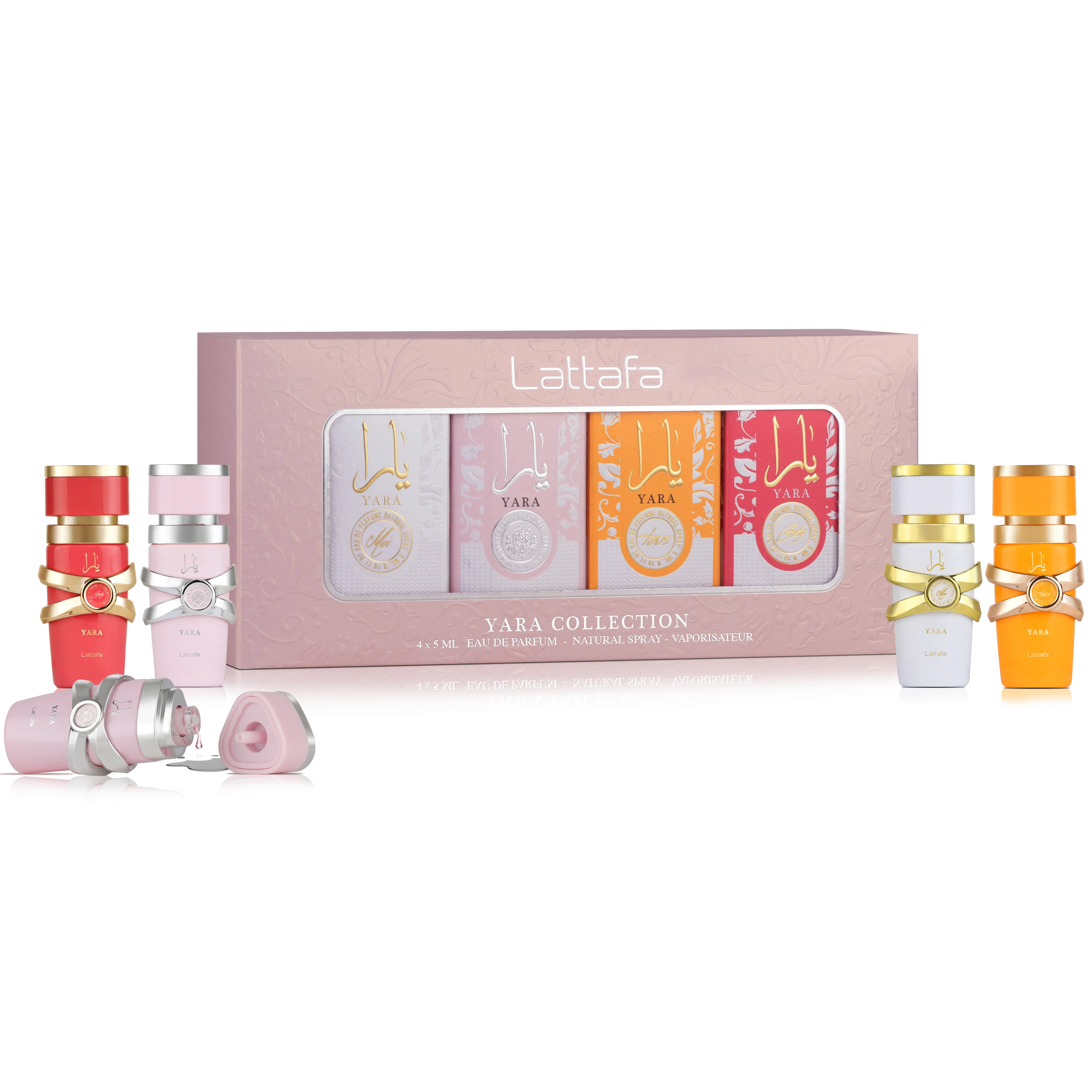 Lattafa Yara 4 Pcs Fragrance Bundle for Women