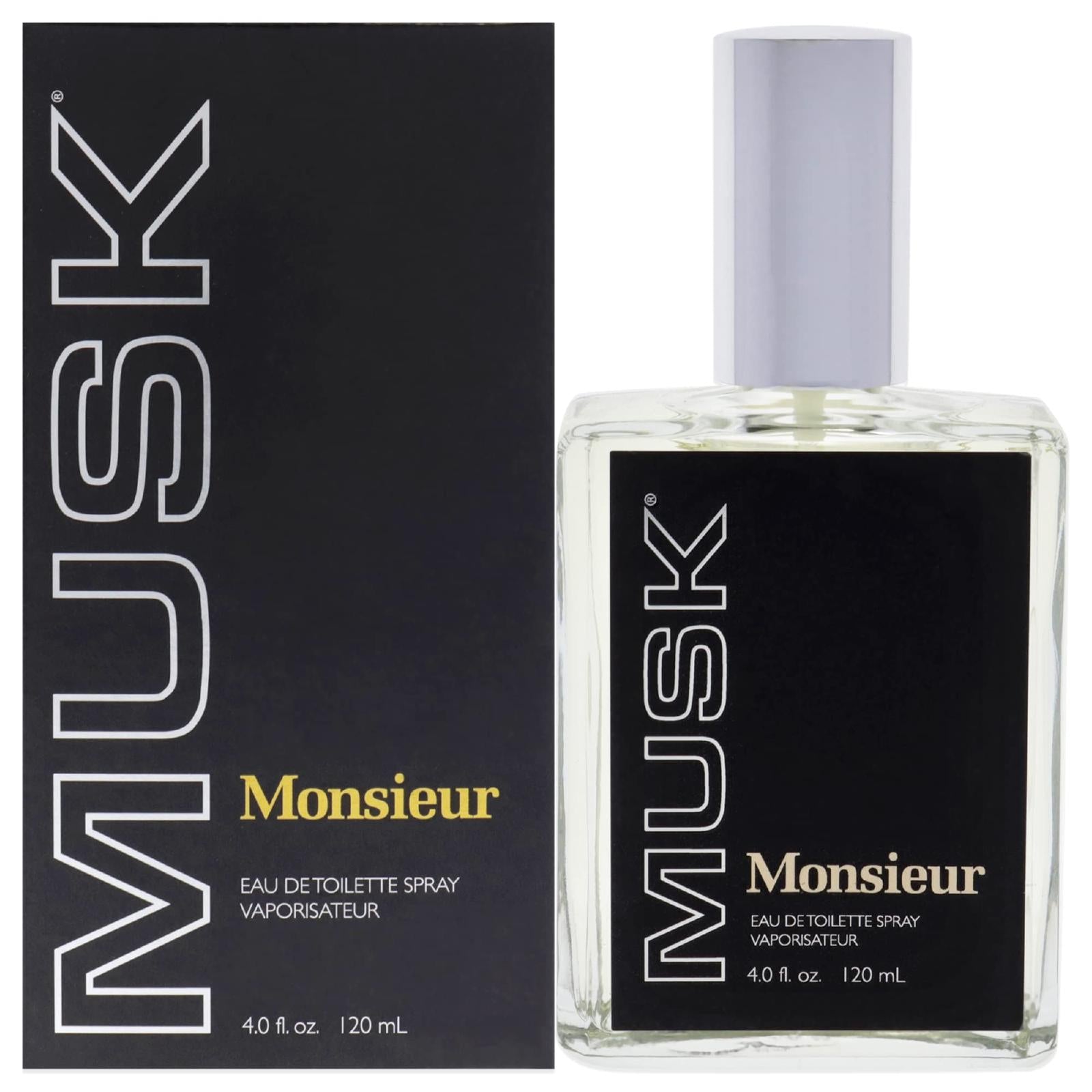 Monsieur Musk Eau de Toilette for Men - Exotic & Masculine