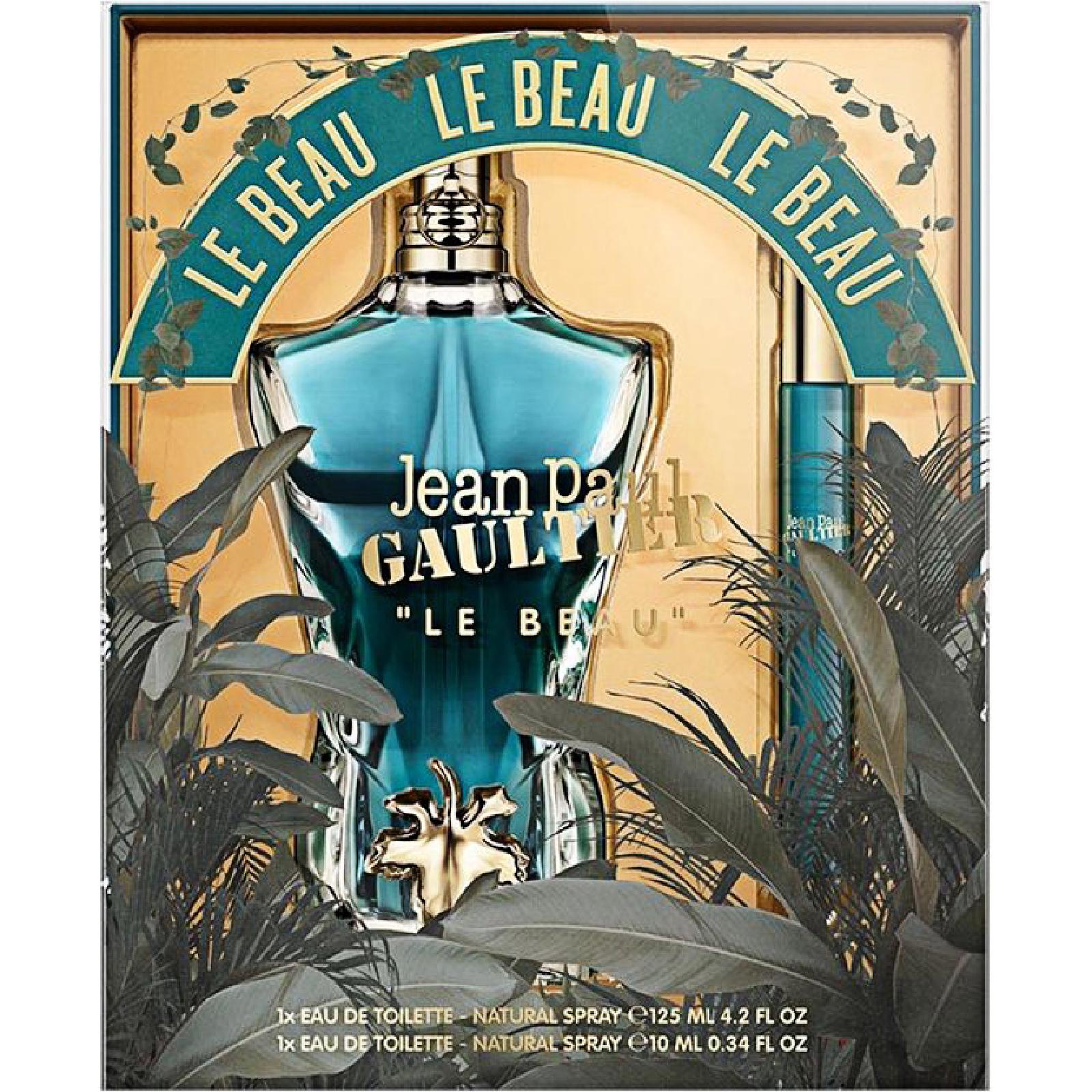 Jean Paul Gaultier Le Beau Gift Set - Woody Aromatic Fragrance