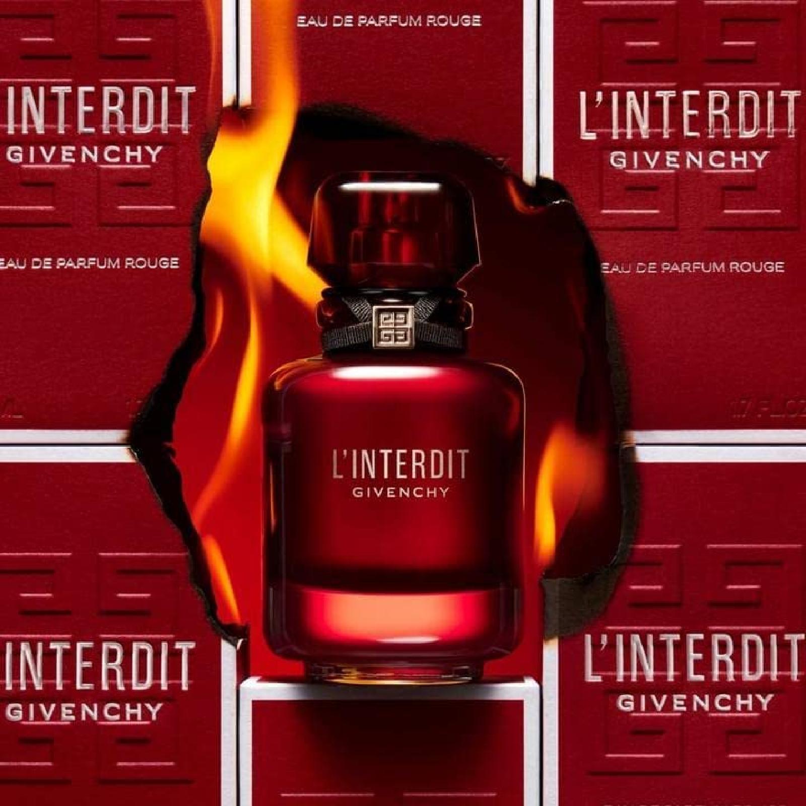 Givenchy L'Interdit Rouge Eau de Parfum - Spicy Floral Elegance