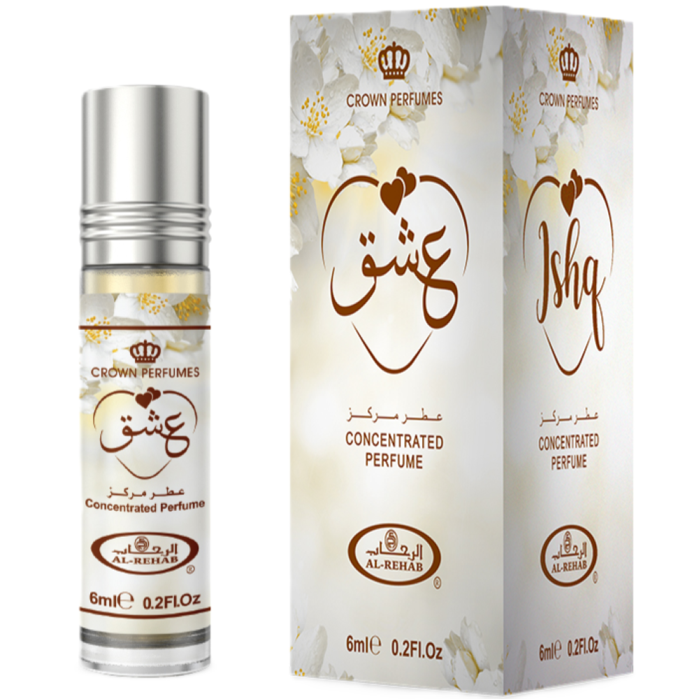 Al-Rehab Ishq Concentrated Perfume Oil for Women