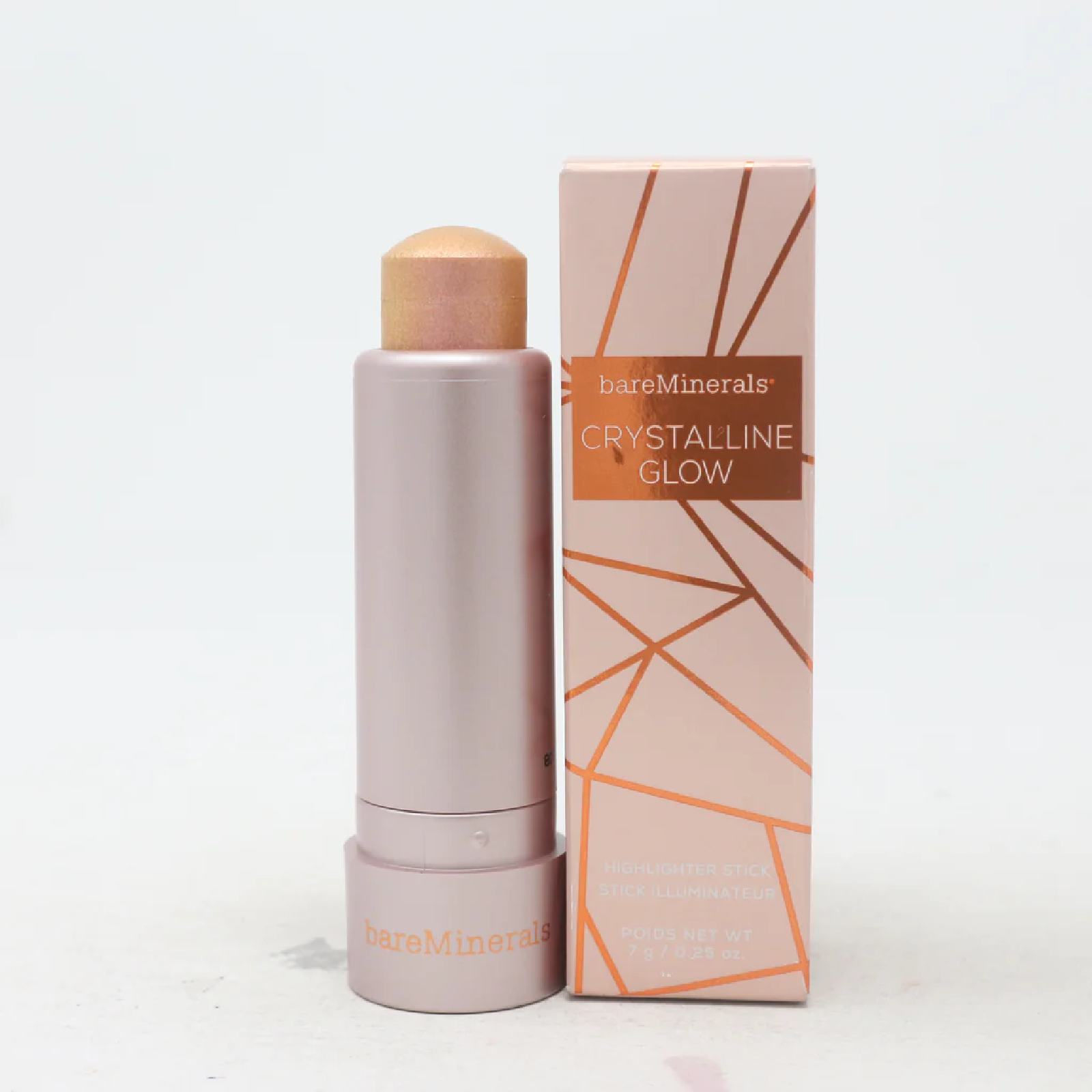 Bareminerals Crystalline Glow Duo Chrome Highlighter Stick for Women