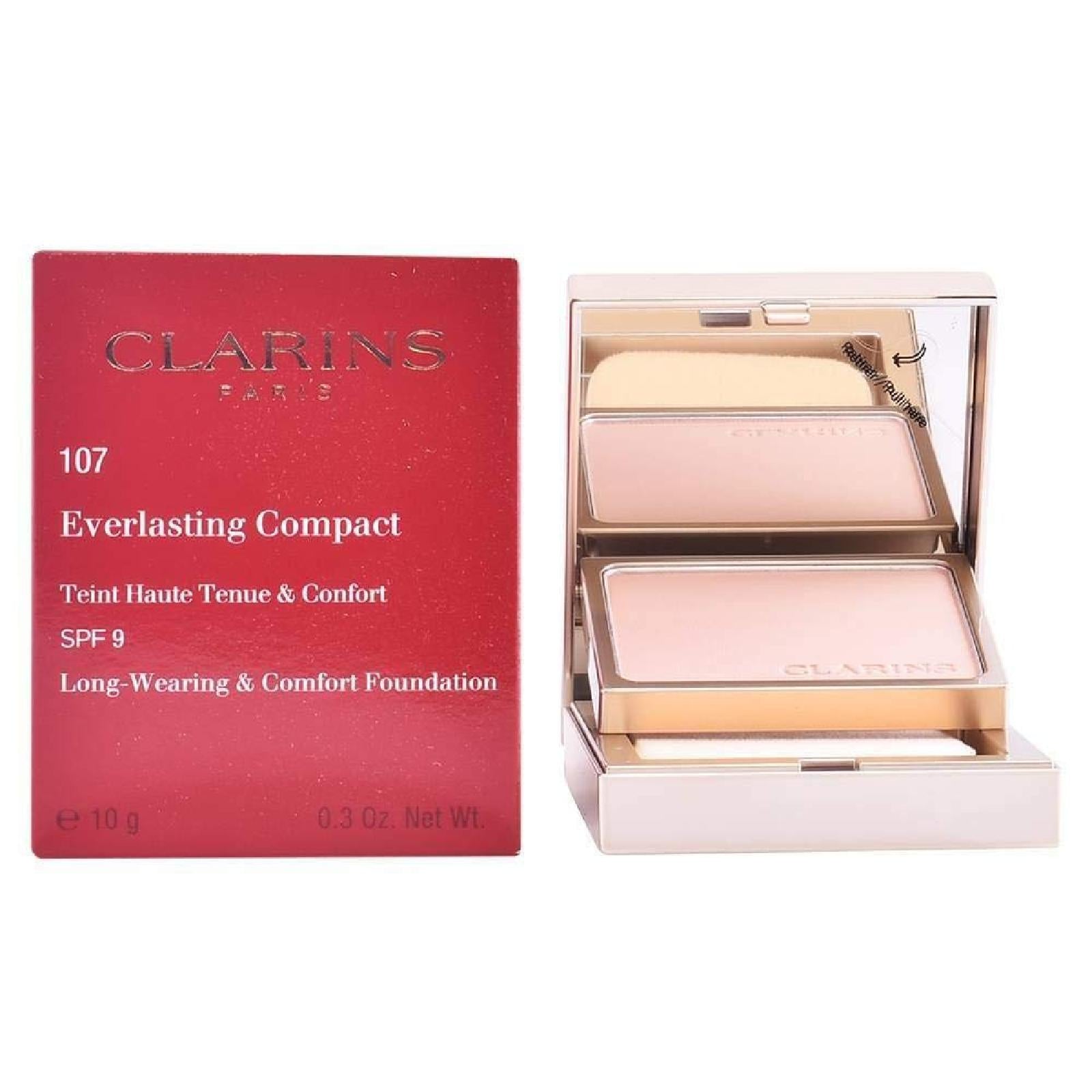 Clarins Everlasting Compact Spf 9 for Women