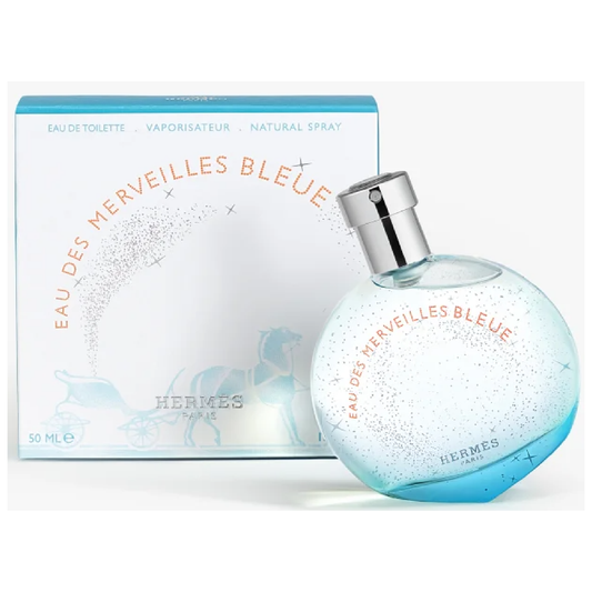 Parfum HERMÈS Eau Des Merveilles Bleue - Eau De Toilette 100 Ml, Neuf (voir état)