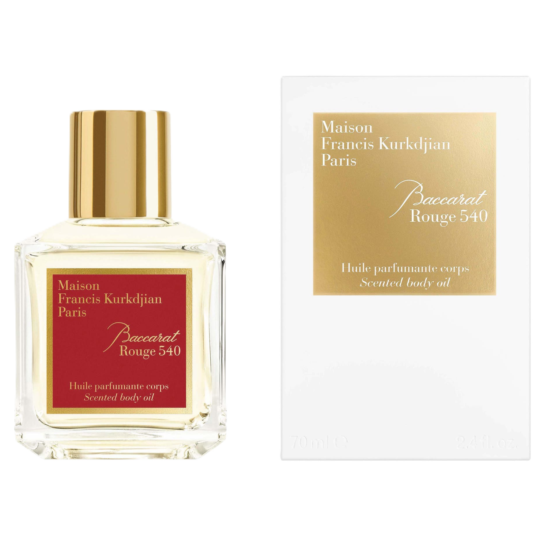Maison Francis Kurkdjian Baccarat Rouge 540 Scented Body Oil for Women