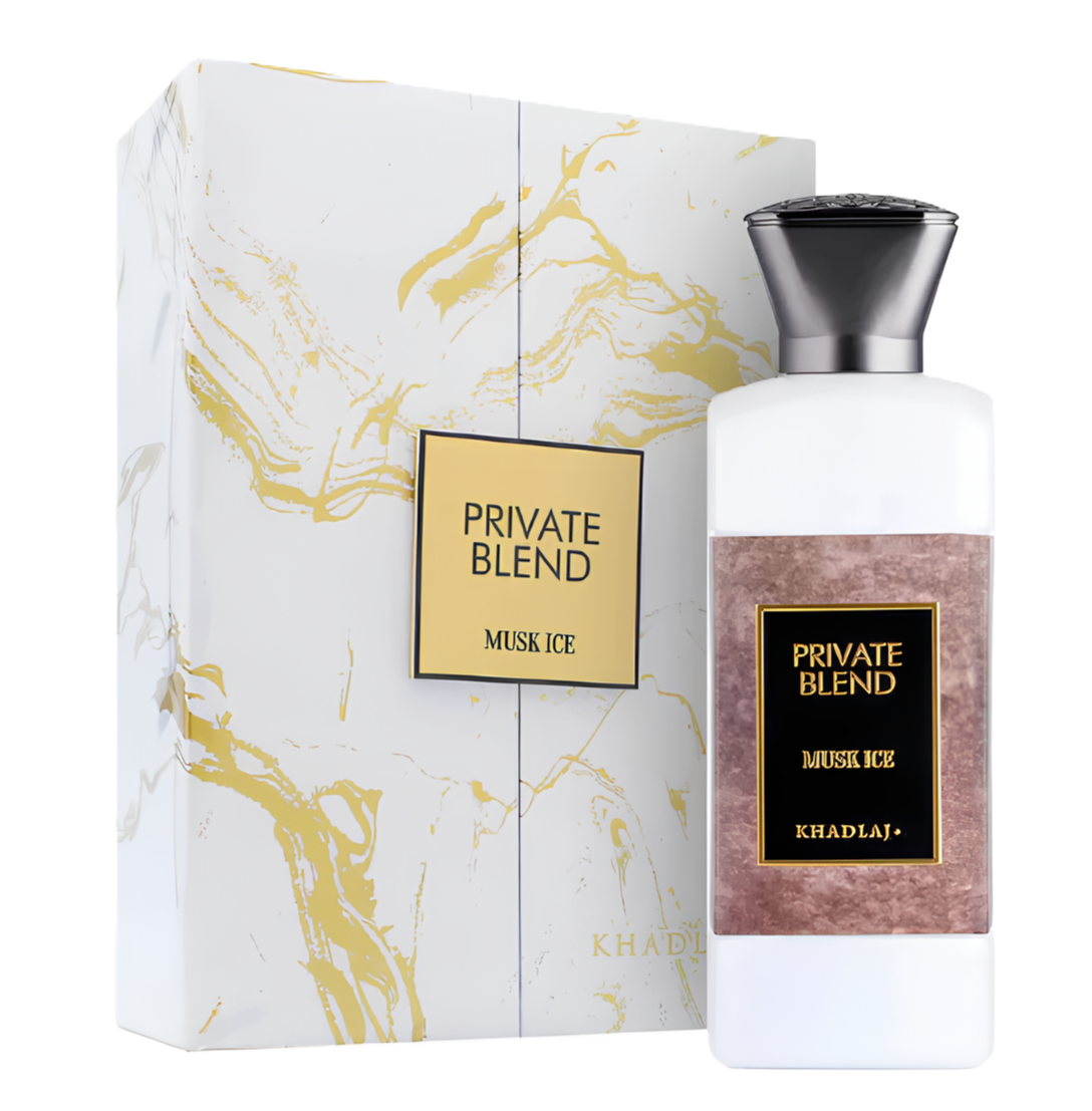 Khadlaj Private Blend Musk Ice Extrait de Parfum for Everyone