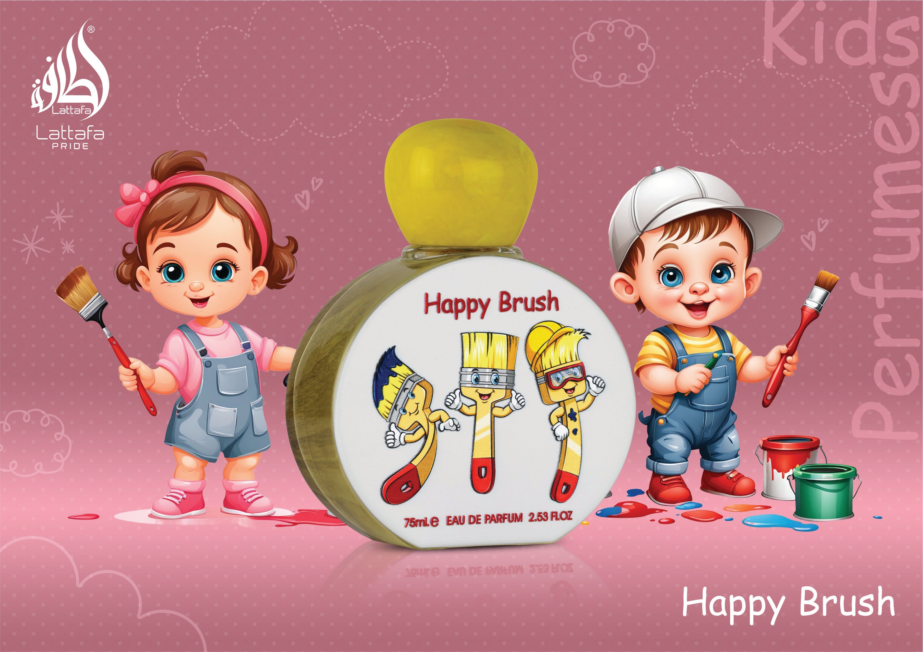 Lattafa Pride Happy Brush for Kids Eau de Parfum