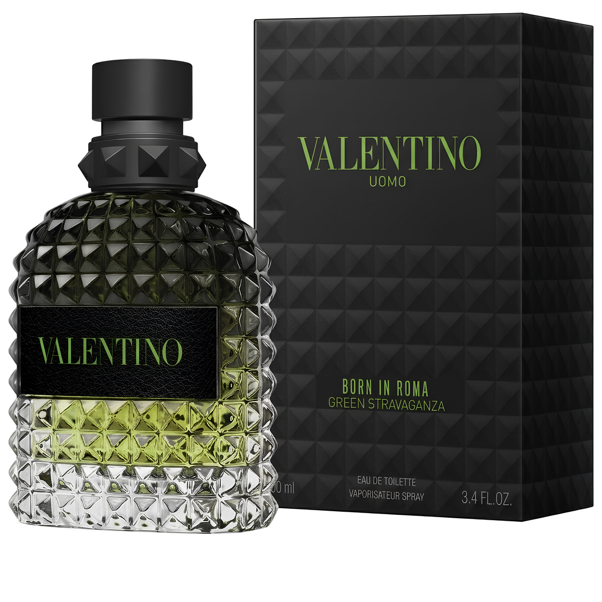 Valentino Uomo Born in Roma Green Stravaganza Eau de Toilette for Men