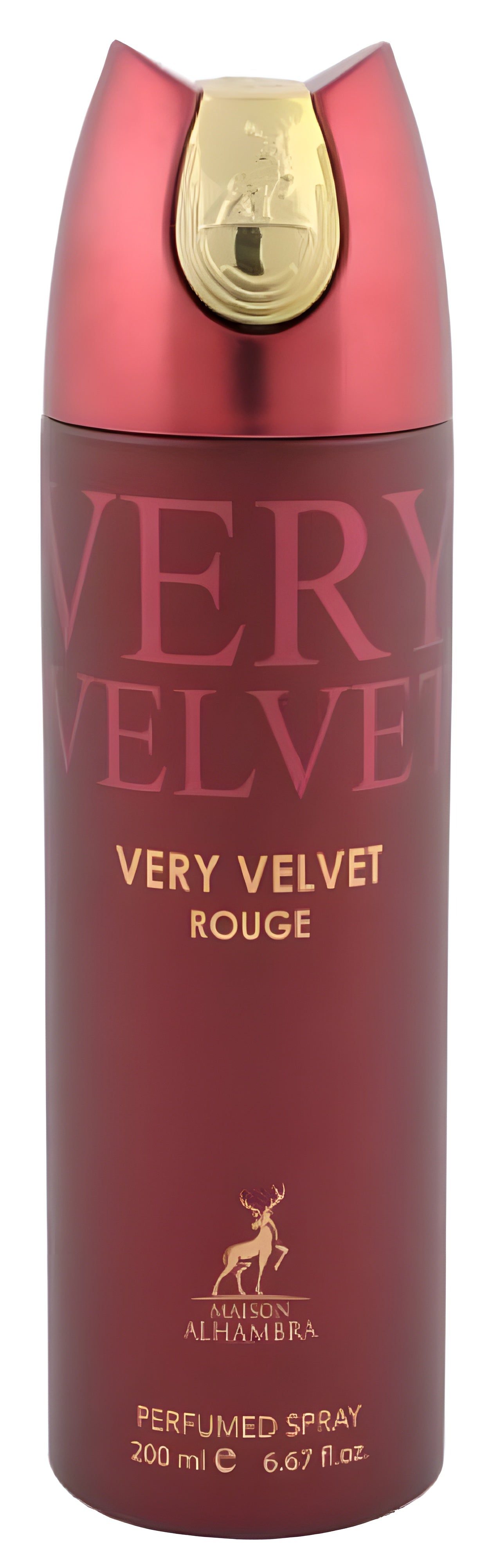 Maison Alhambra Very Velvet Rouge Perfumed Deodorant Spray for Women