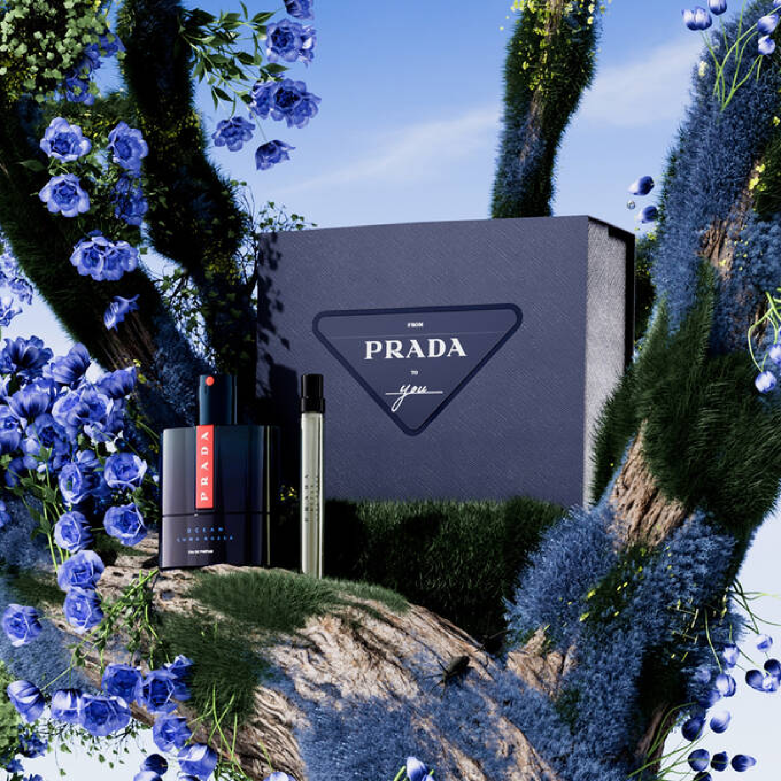 Prada Luna Rossa Ocean Fragrance Bundle for Men