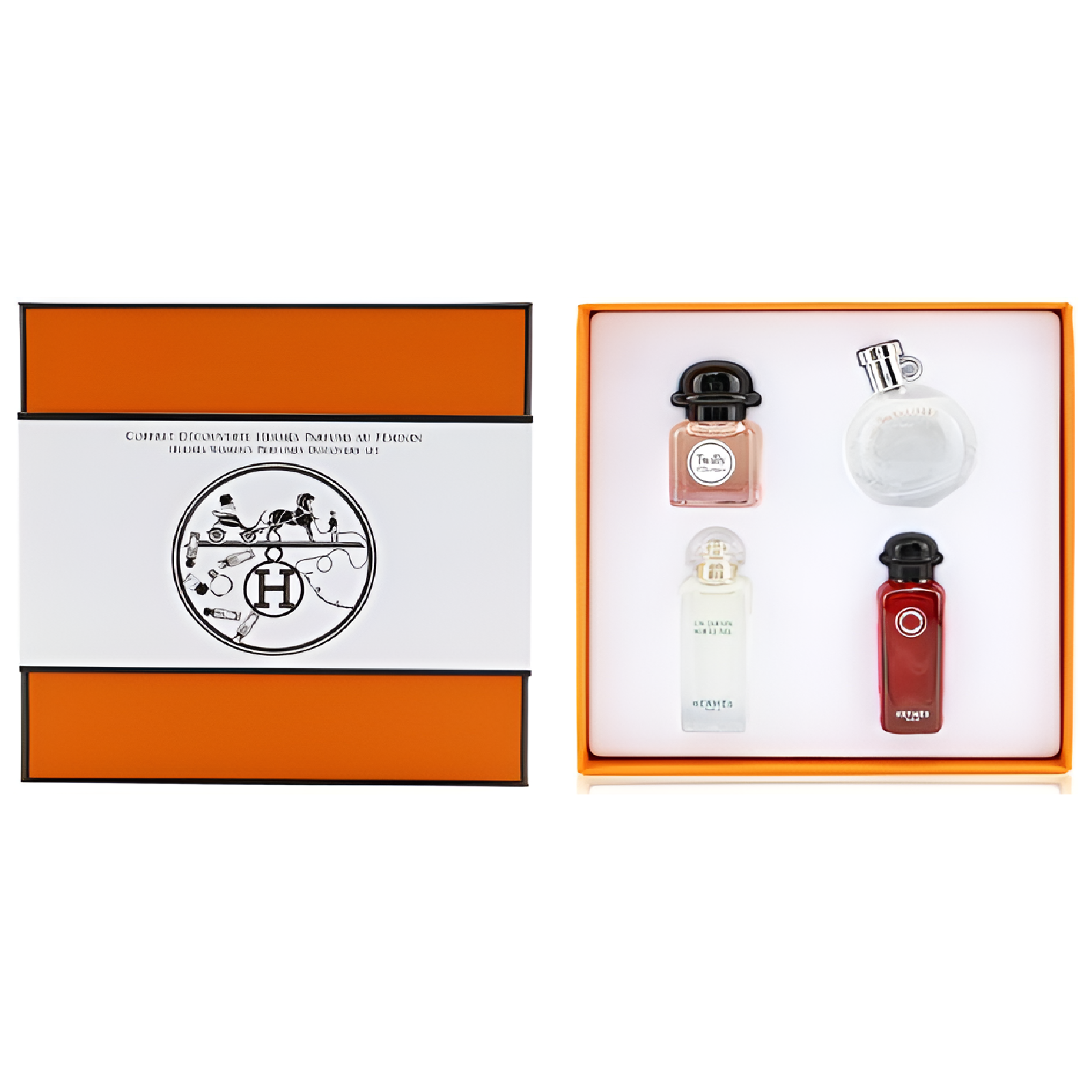 Hermes Discovery 4 Pcs Mini Set Gift Set for Everyone