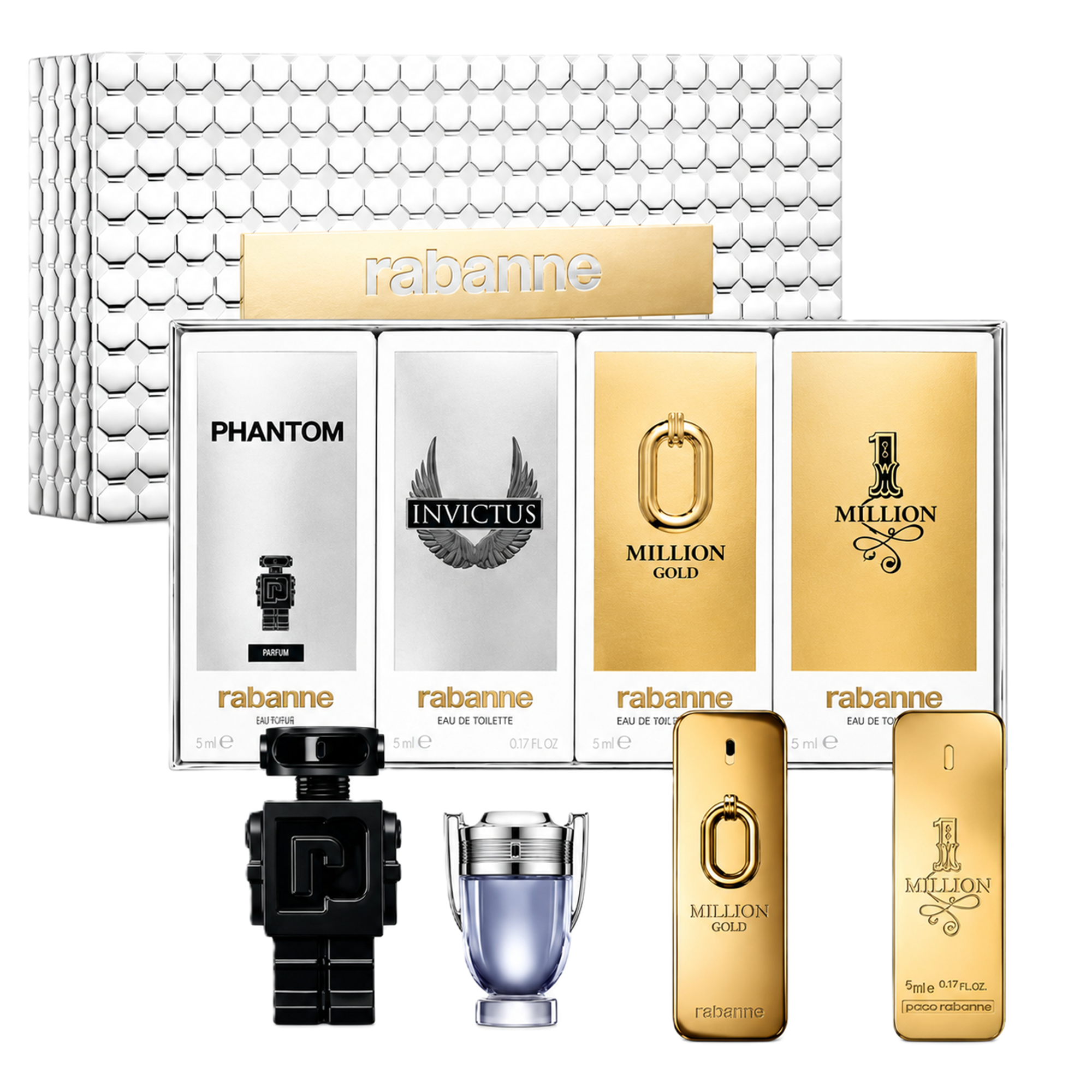 Paco Rabanne 4 Pcs Mini Gift Set for Men