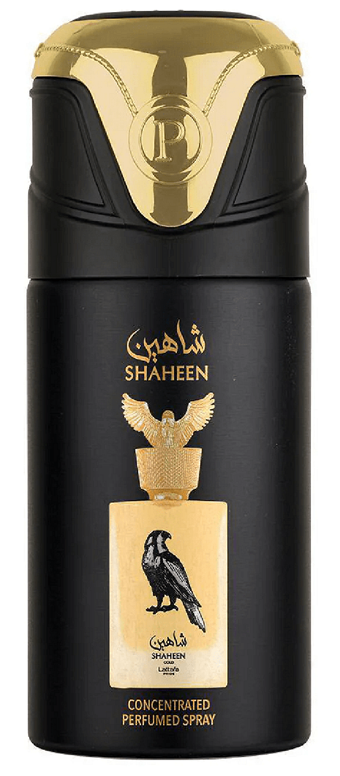 Lattafa Shaheen Gold Deodorant Spray for Everyone