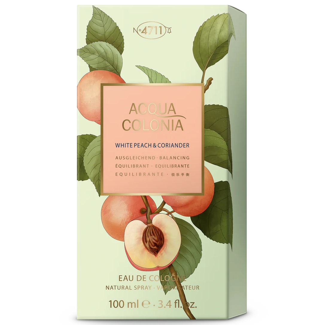 4711 Acqua Colonia White Peach & Coriander Eau de Cologne for Everyone