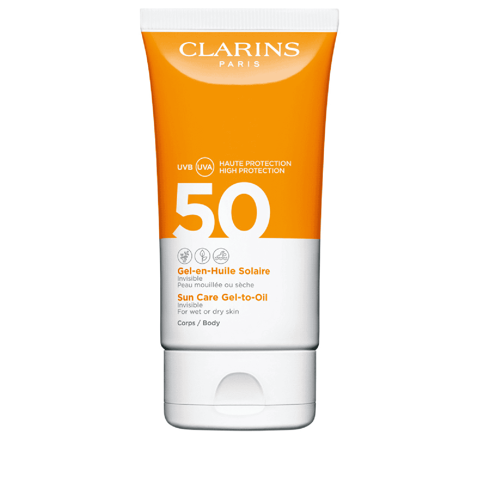 Clarins Sun Care Gel to Oil SPF50 for Everyone
