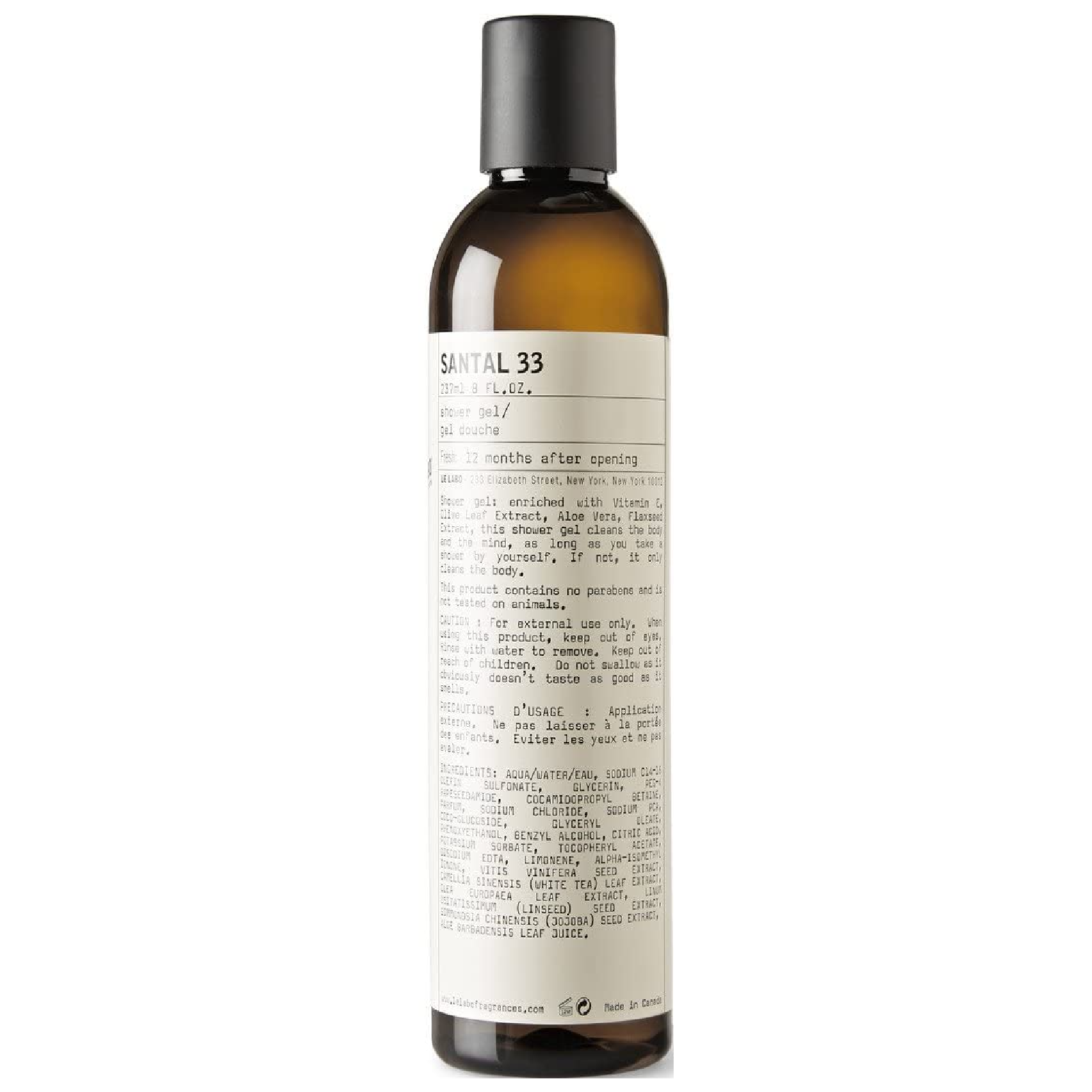 Le Labo Santal 33 Shower Gel for Everyone