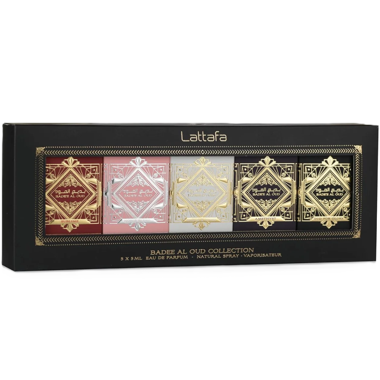 Lattafa Bade'e Al Oud 4 Pcs Eau de Parfum for Everyone