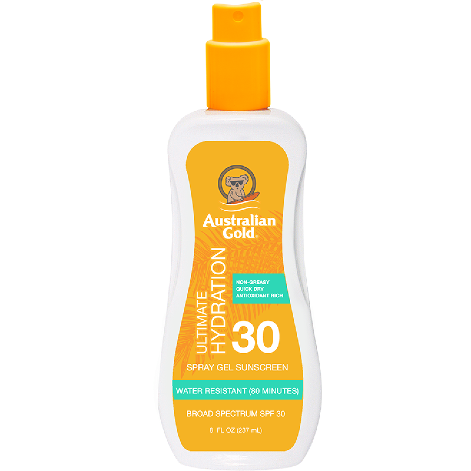 Australian Gold Ultimate Hydration Spray Gel Sunscreen SPF 30 for Everyone