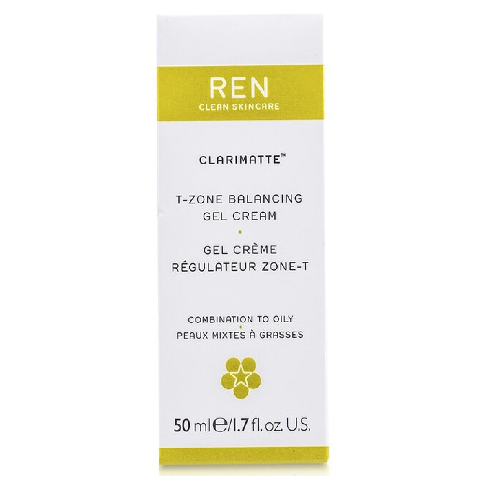 Ren Clarimatte T-Zone Balancing Gel Cream