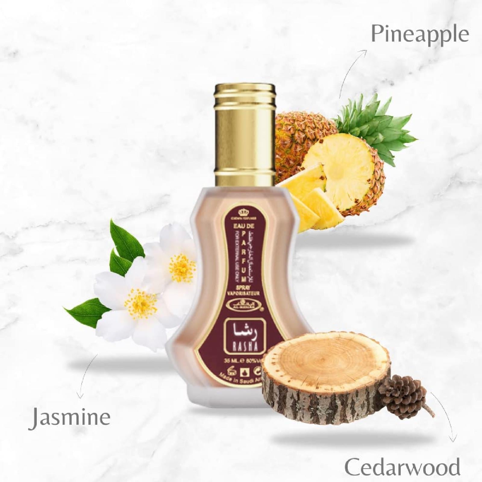 Al-Rehab Rasha Eau de Parfum - Exotic Floral Elegance