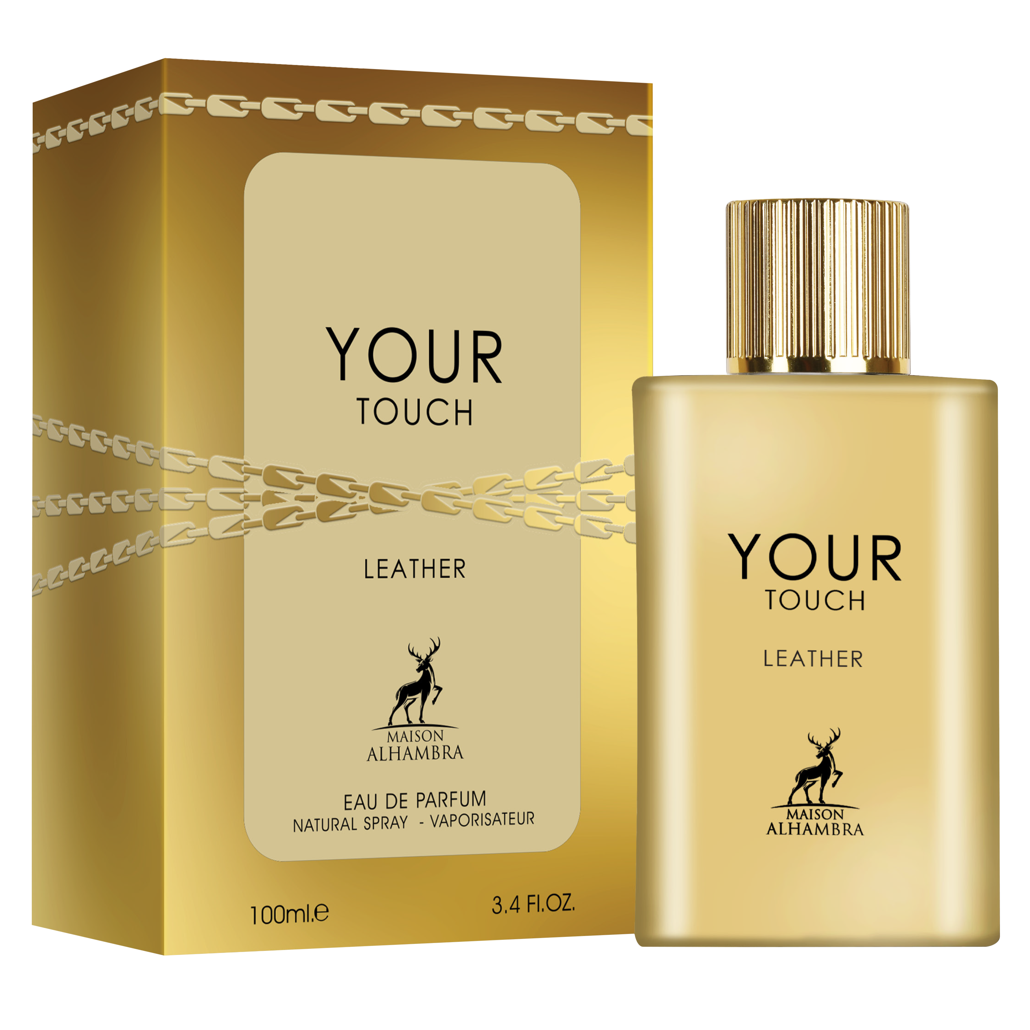 Maison Alhambra Your Touch Leather Eau de Parfum for Everyone