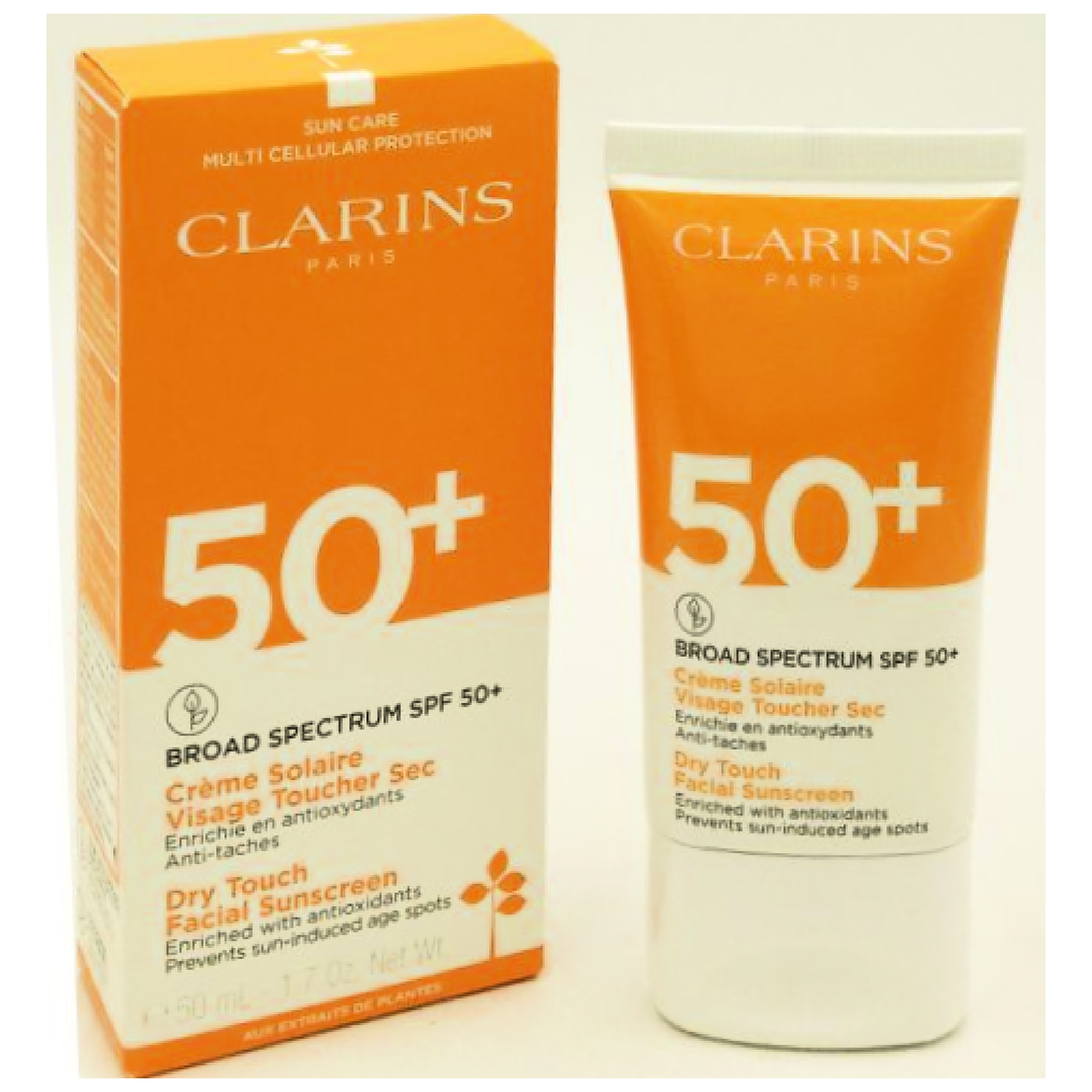 Clarins Dry Touch Facial Sunscreen SPF 50+