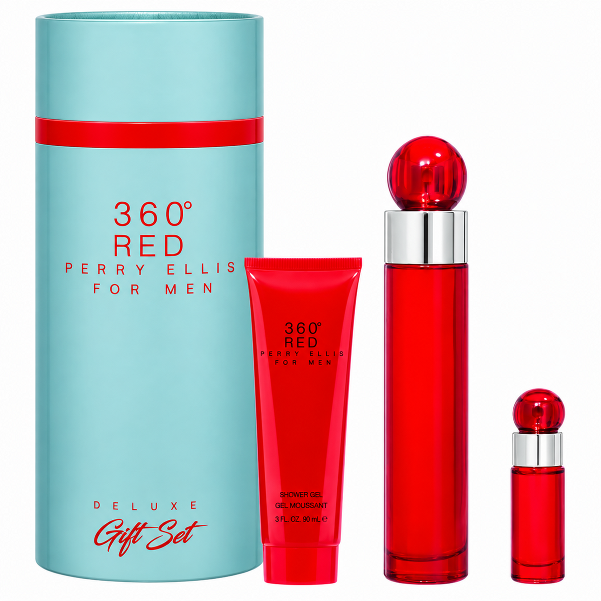 Perry Ellis 360 Red Gift Set for Men