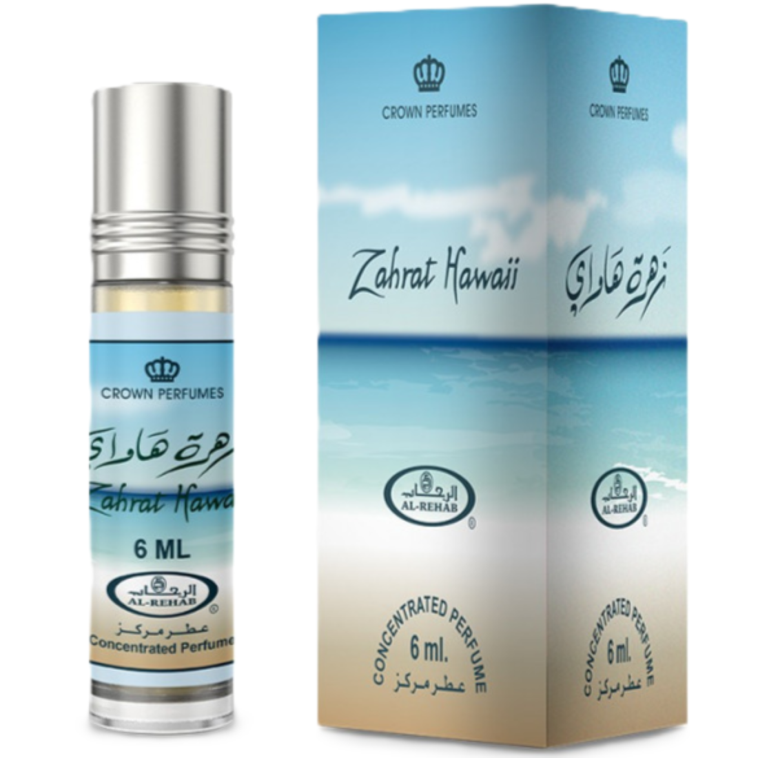 Al-Rehab Zahrat Hawaii Concentrated Perfume Oil for Everyone