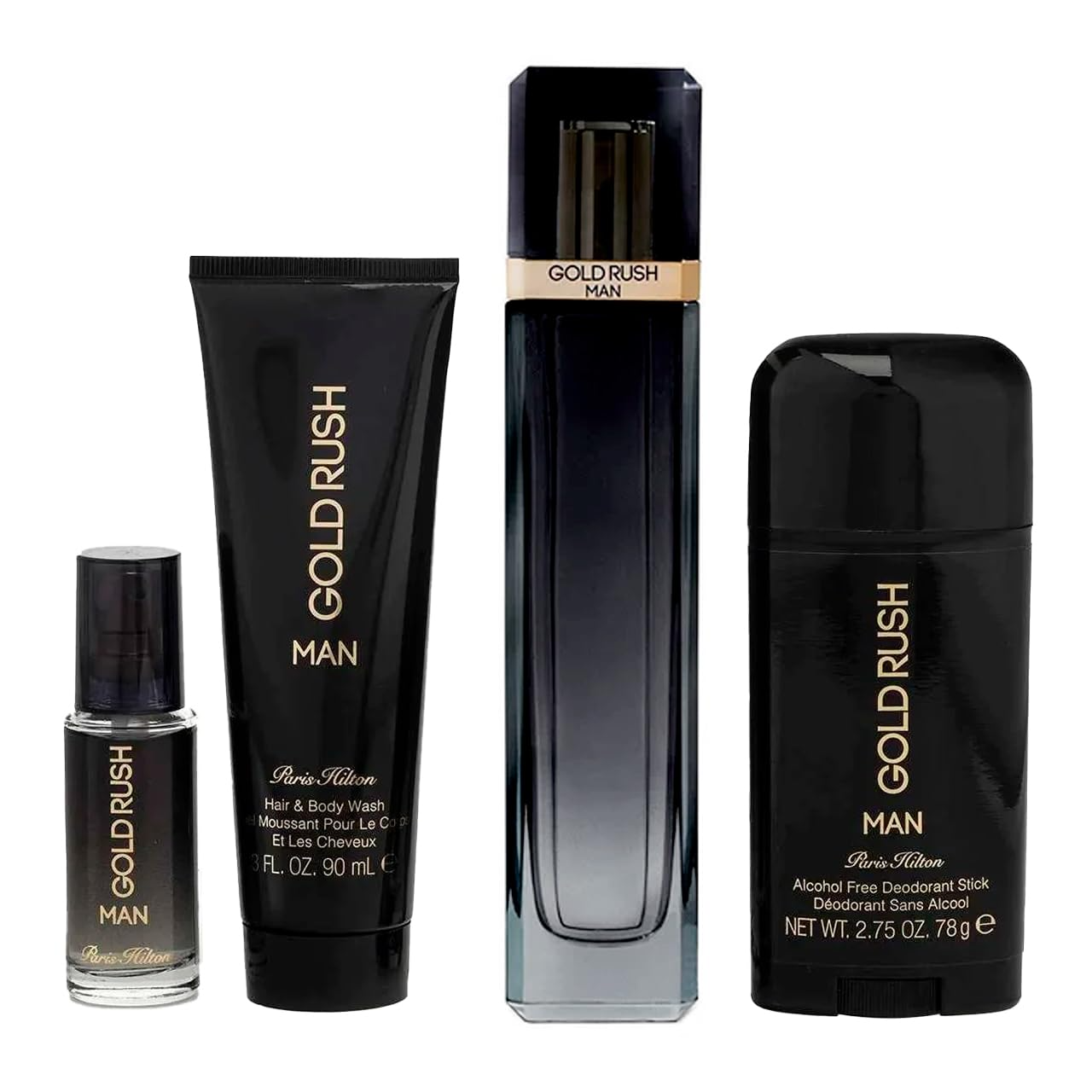 Paris Hilton Gold Rush Gift Set for Men