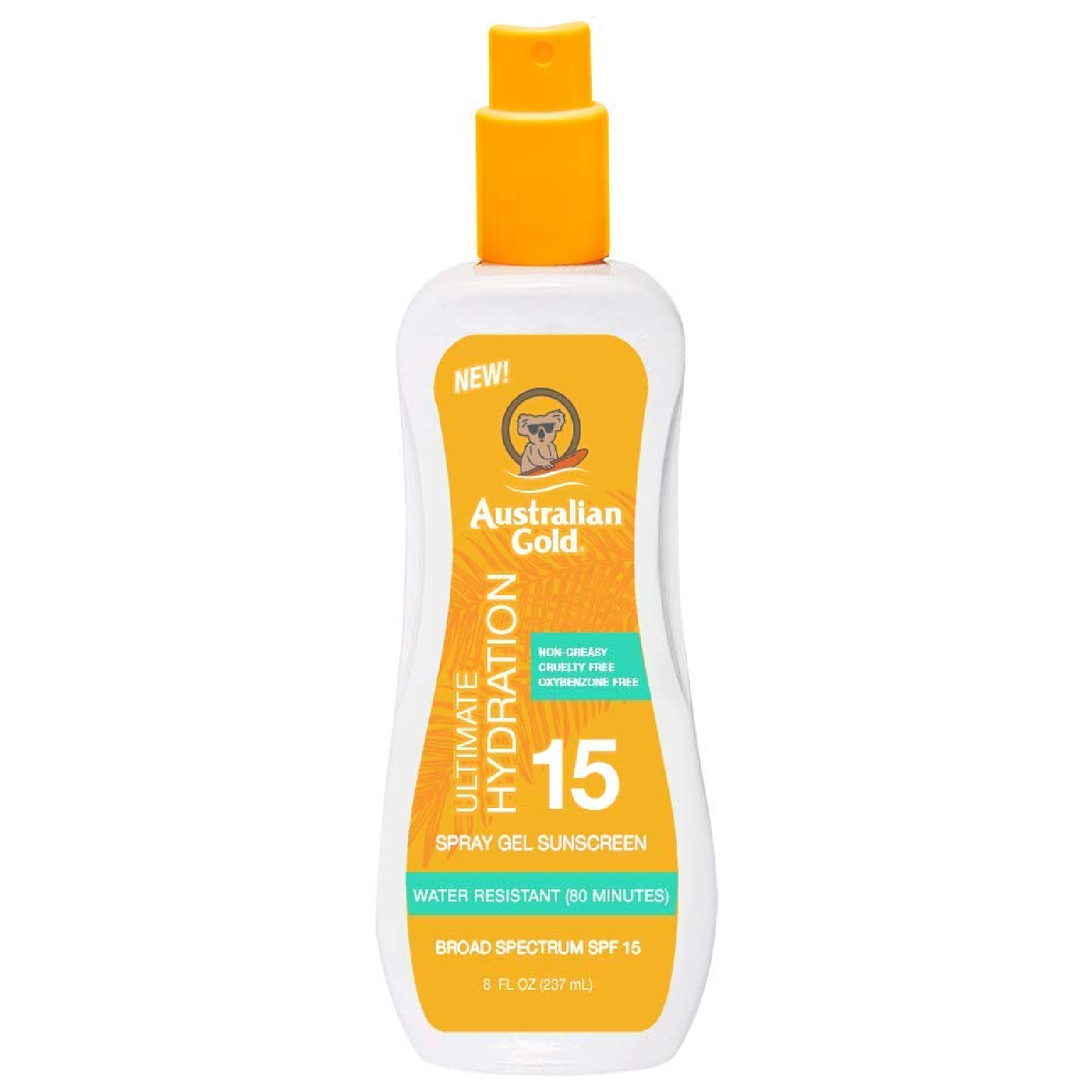 Australian Gold Ultimate Hydration Spray Gel Sunscreen SPF 15