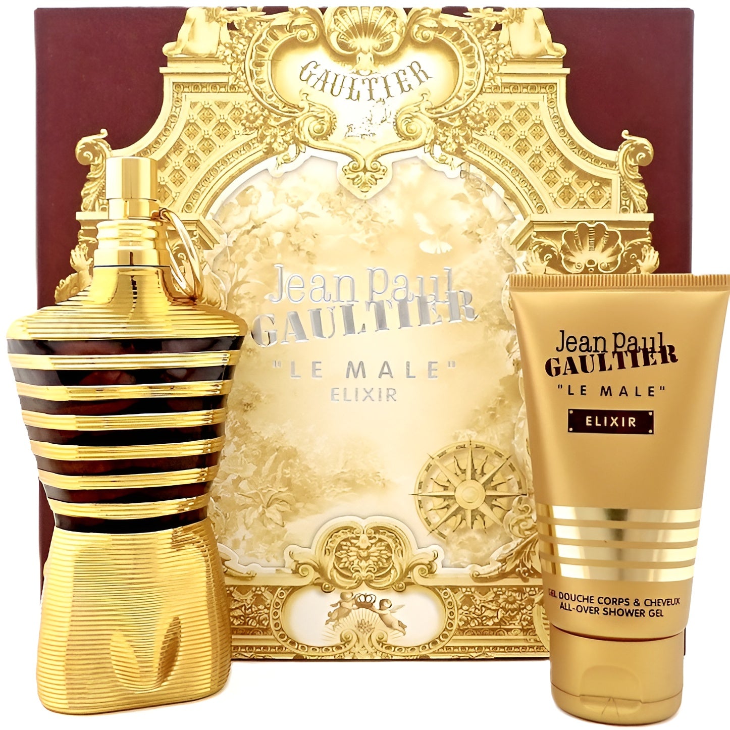 Jean Paul Gaultier Le Male Elixir Gift Set for Men