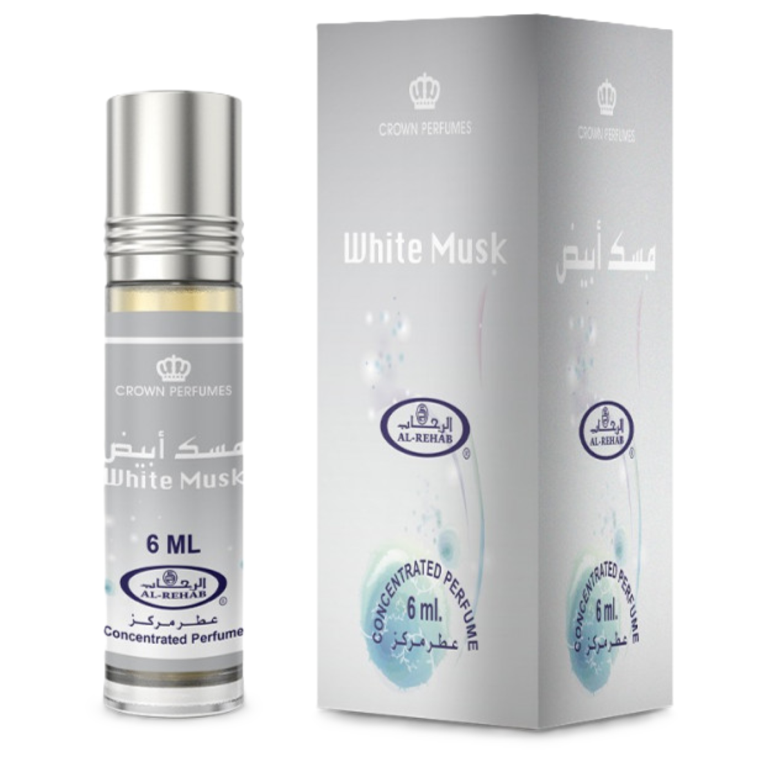 Al-Rehab White Musk Concentrated Perfume Oil for Everyone
