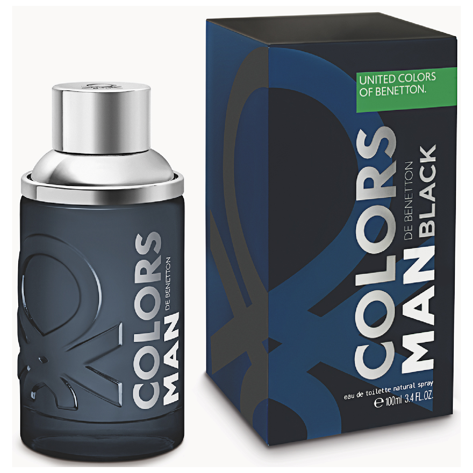 Benetton Colors De Benetton Black Eau de Toilette for Men