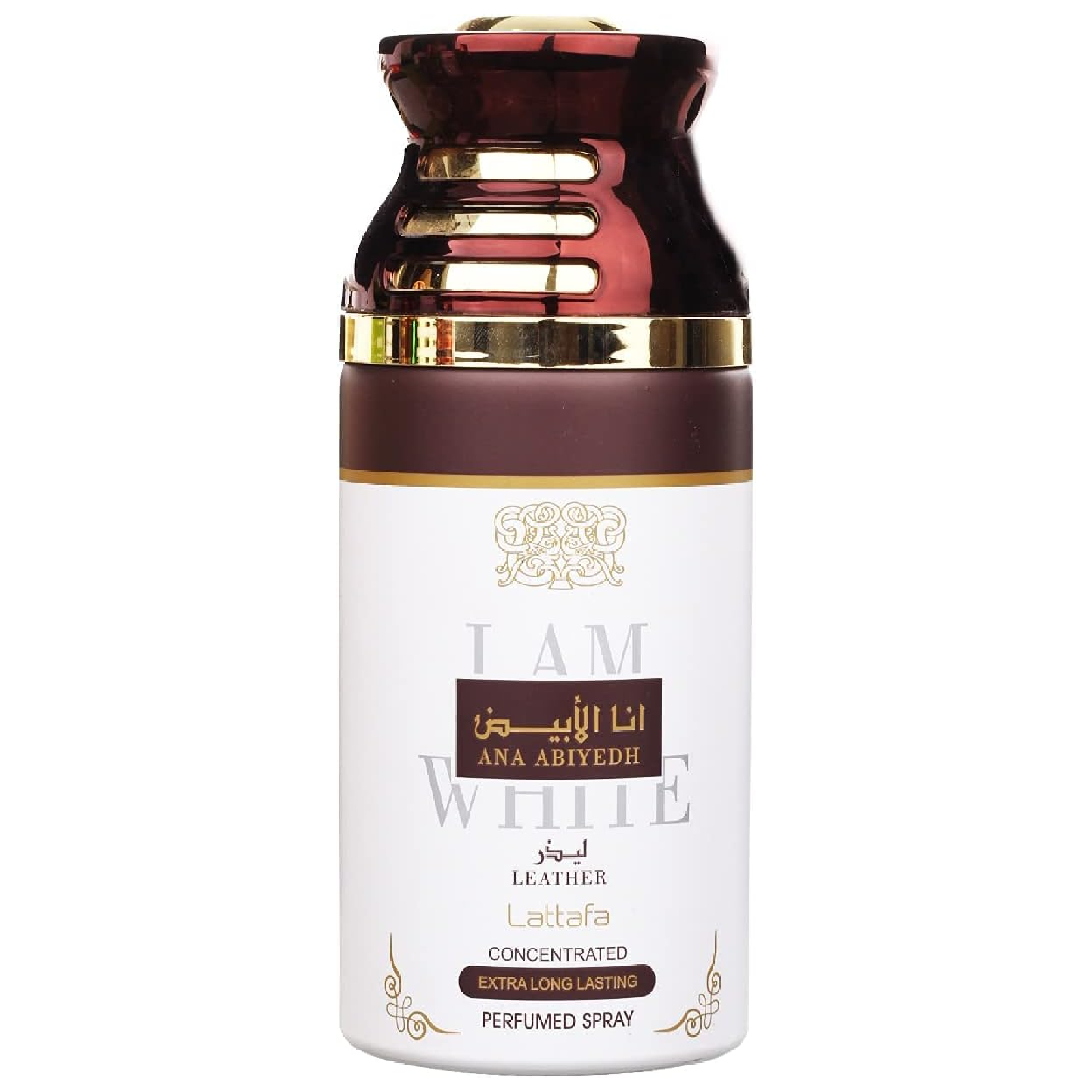 Lattafa Ana Abiyedh Leather Deodorant Spray for Everyone