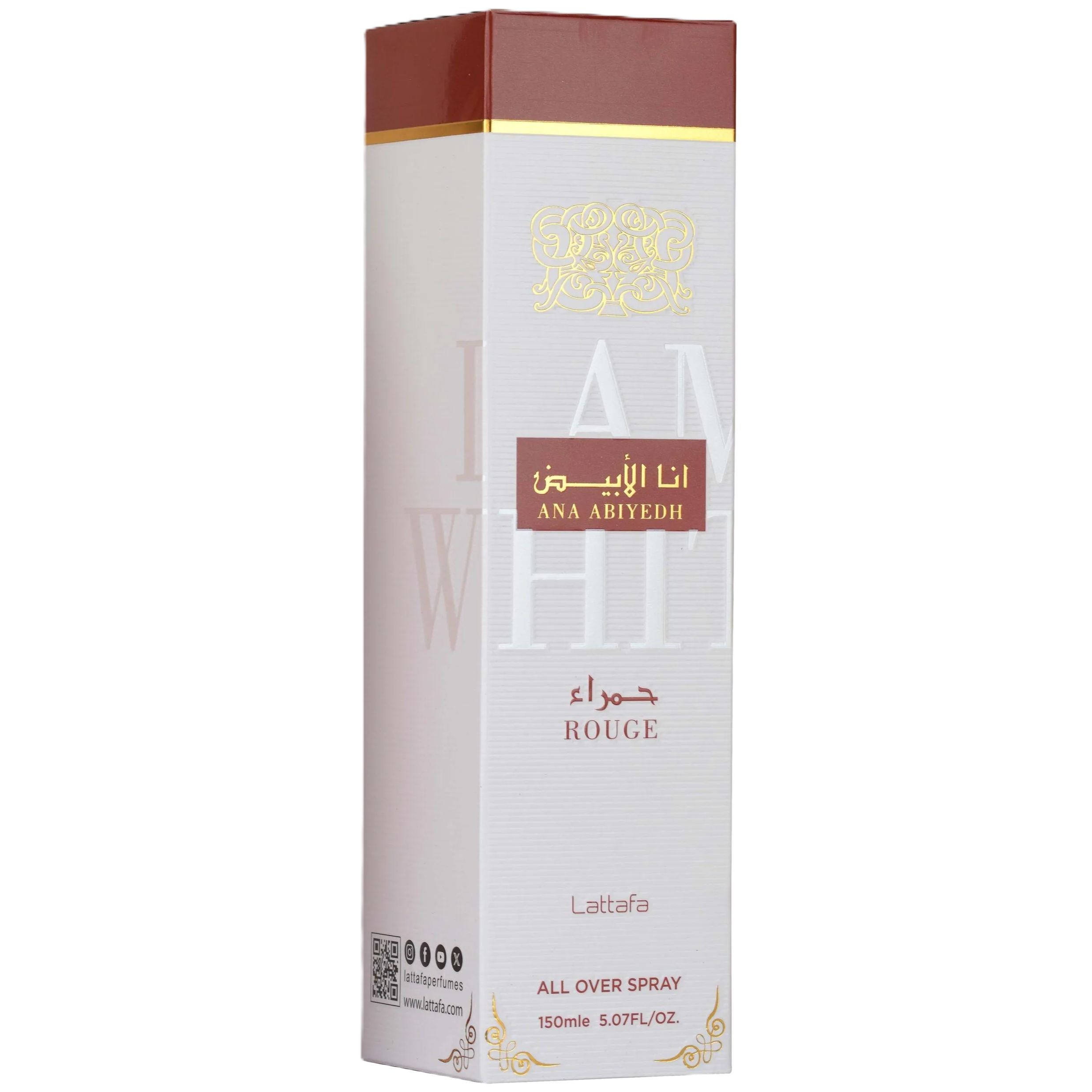 Lattafa Ana Abiyedh Rouge All Over Spray for Women