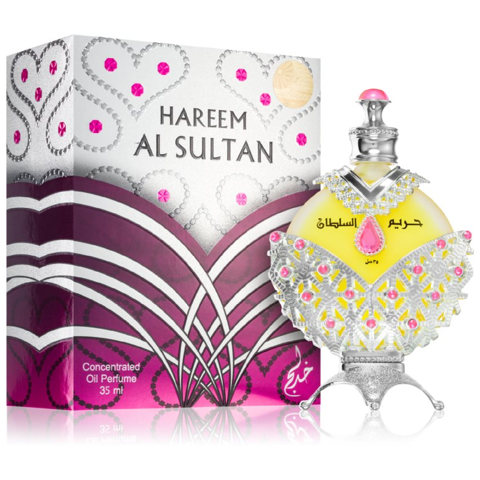 Khadlaj Hareem Al Sultan Silver Concentrated Perfume Oil for Everyone