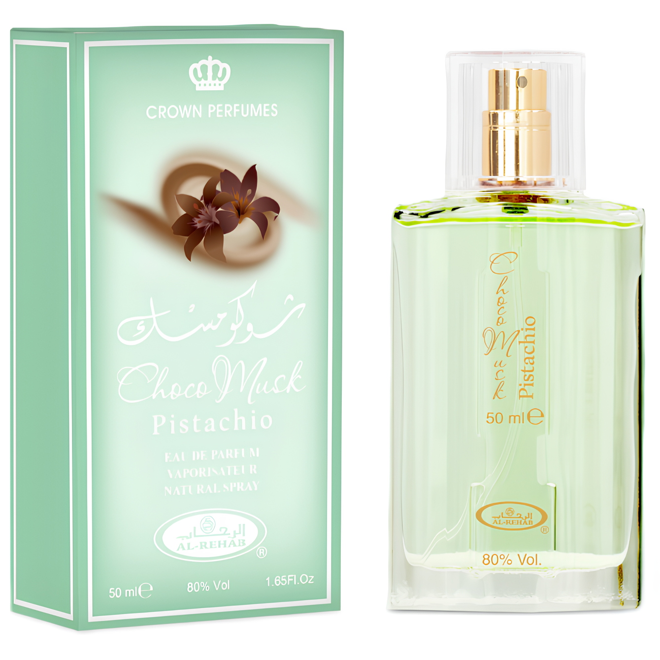 Al-Rehab Choco Musk Pistachio Eau de Parfum for Everyone