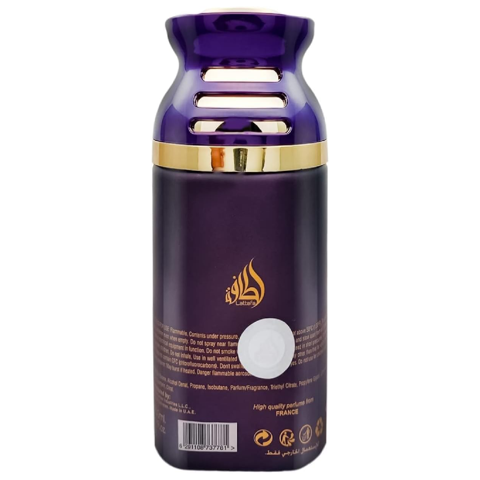 Lattafa Badee Al Oud Amethyst Concentrated Deodorant Spray for Everyone