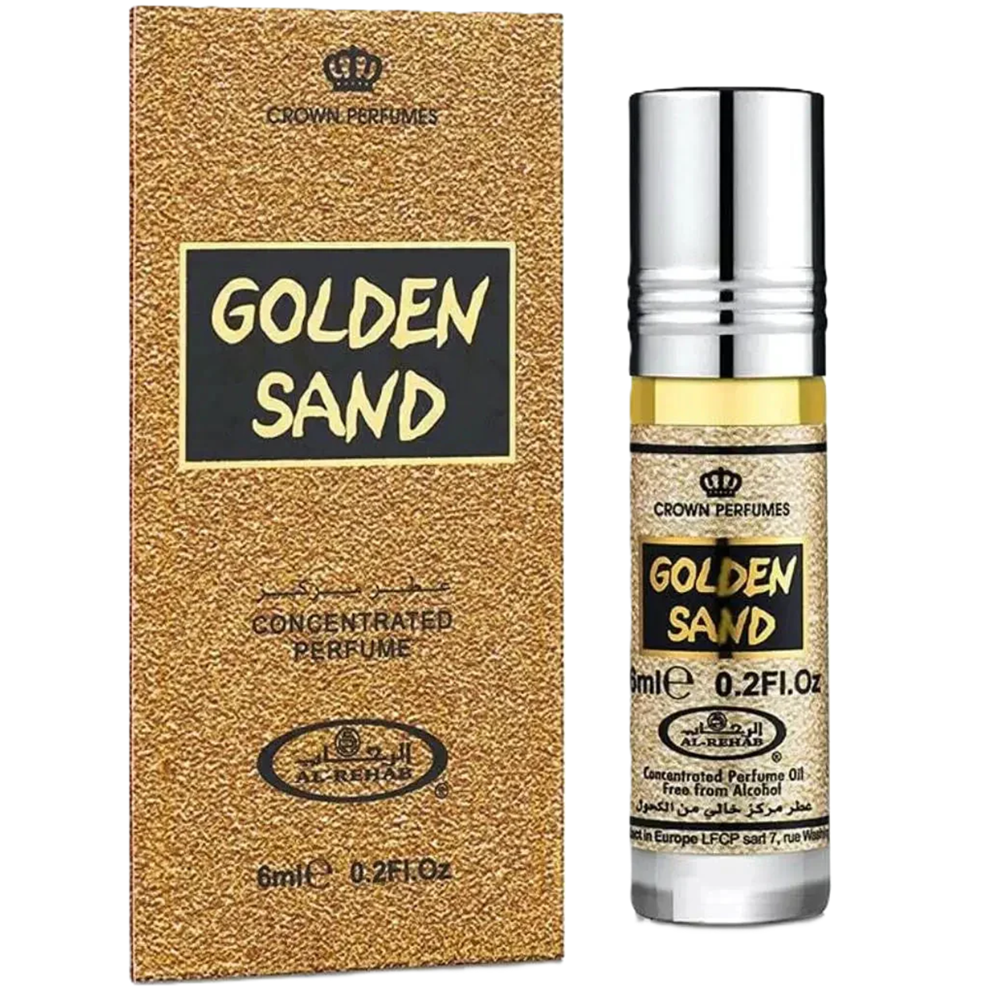 Al-Rehab Golden Sand Concentrated Perfume Oil for Everyone