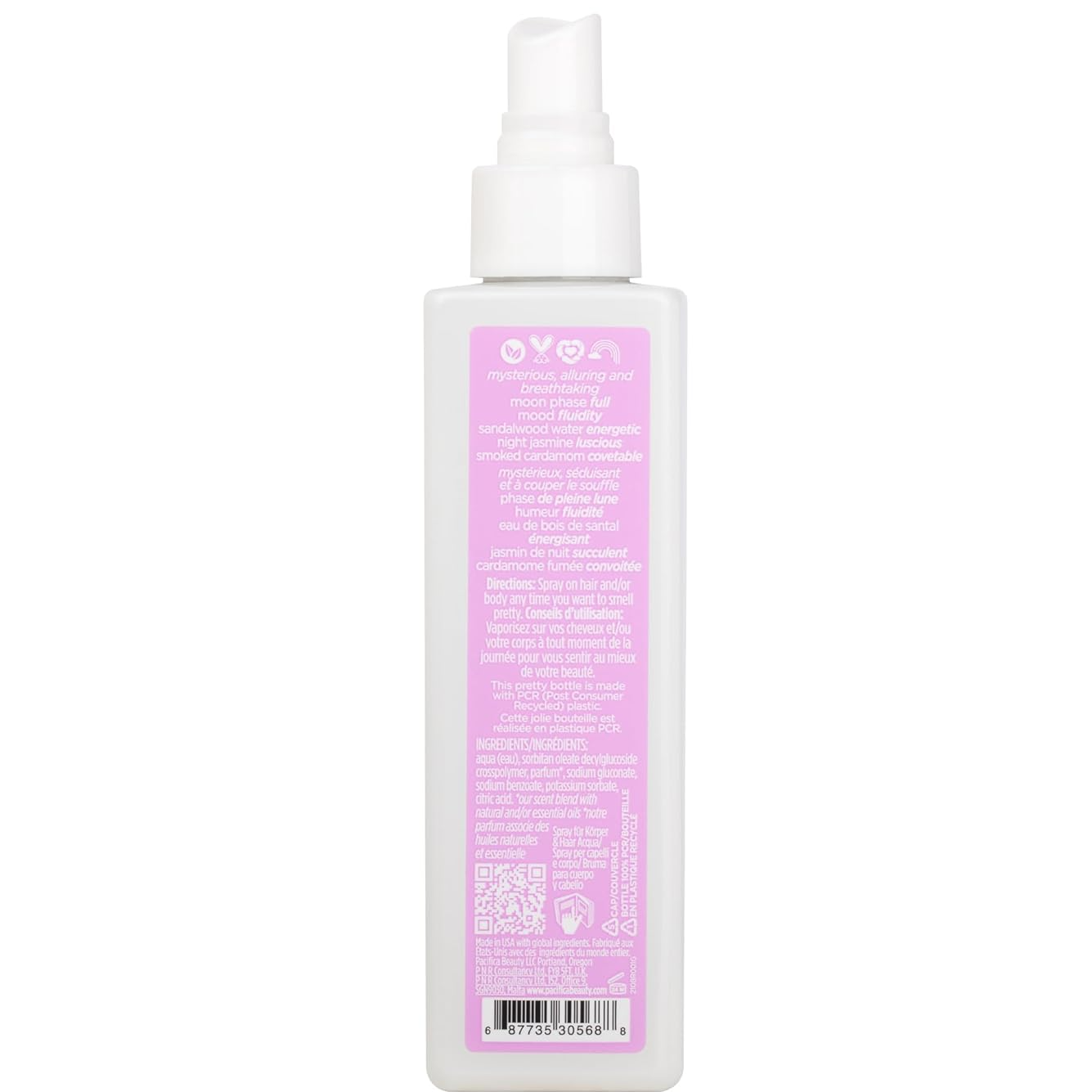 Pacifica Neon Moon Hair and Body Mist for Women