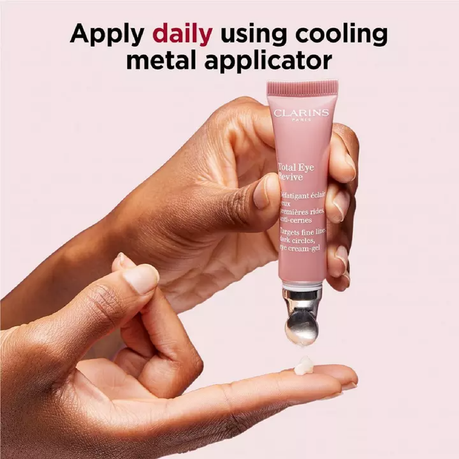 Clarins Total Eye Revive Targets Fine Lines Dark Circles Eye Cream-gel