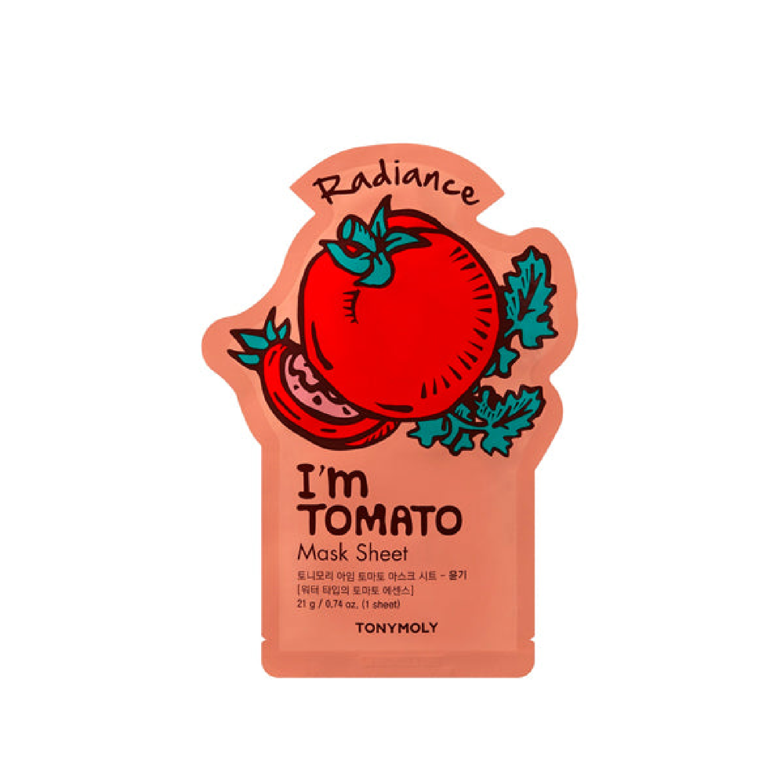 Tonymoly Radiance I’m Tomato Mask Sheet for Women