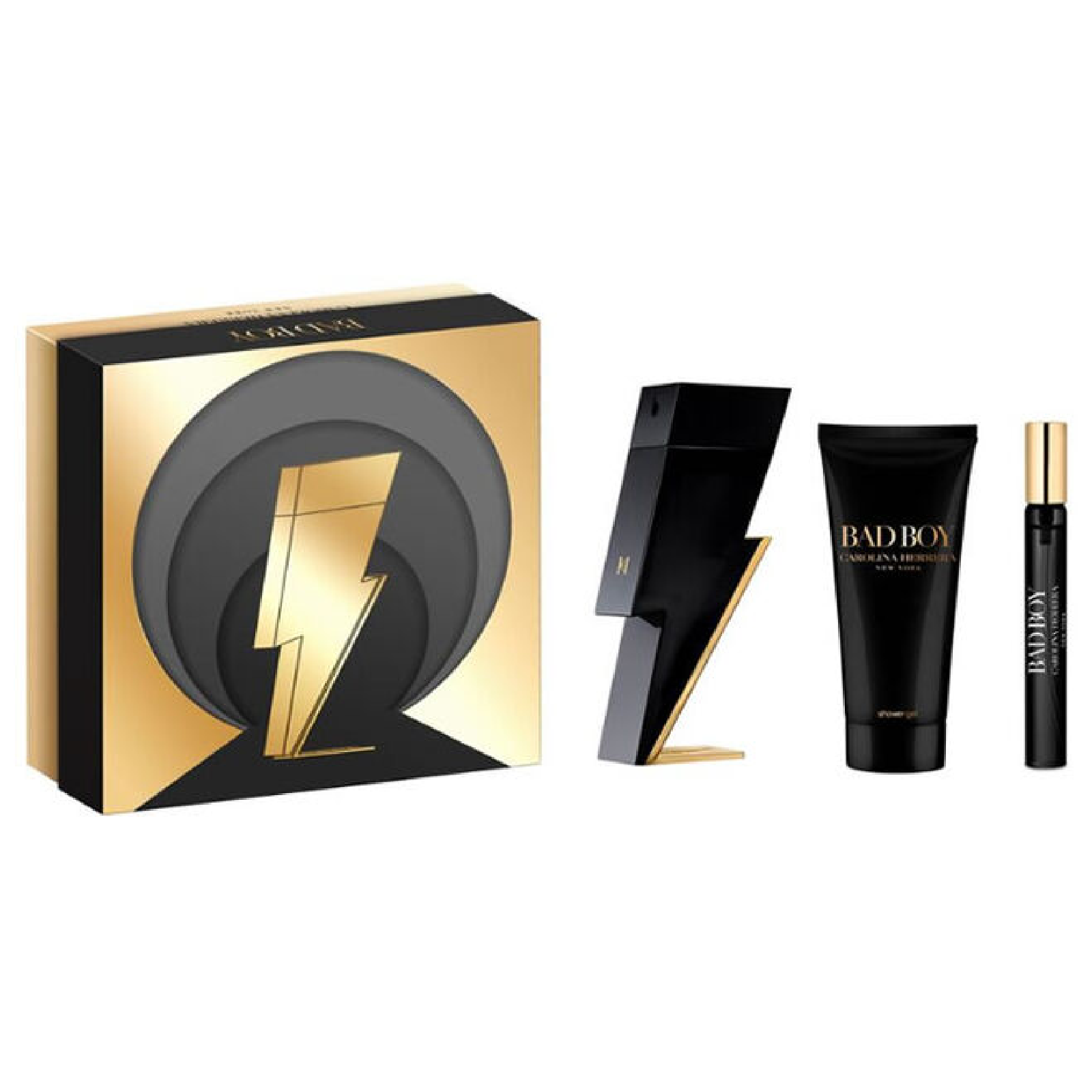 Carolina Herrera Bad Boy Gift Set for Men