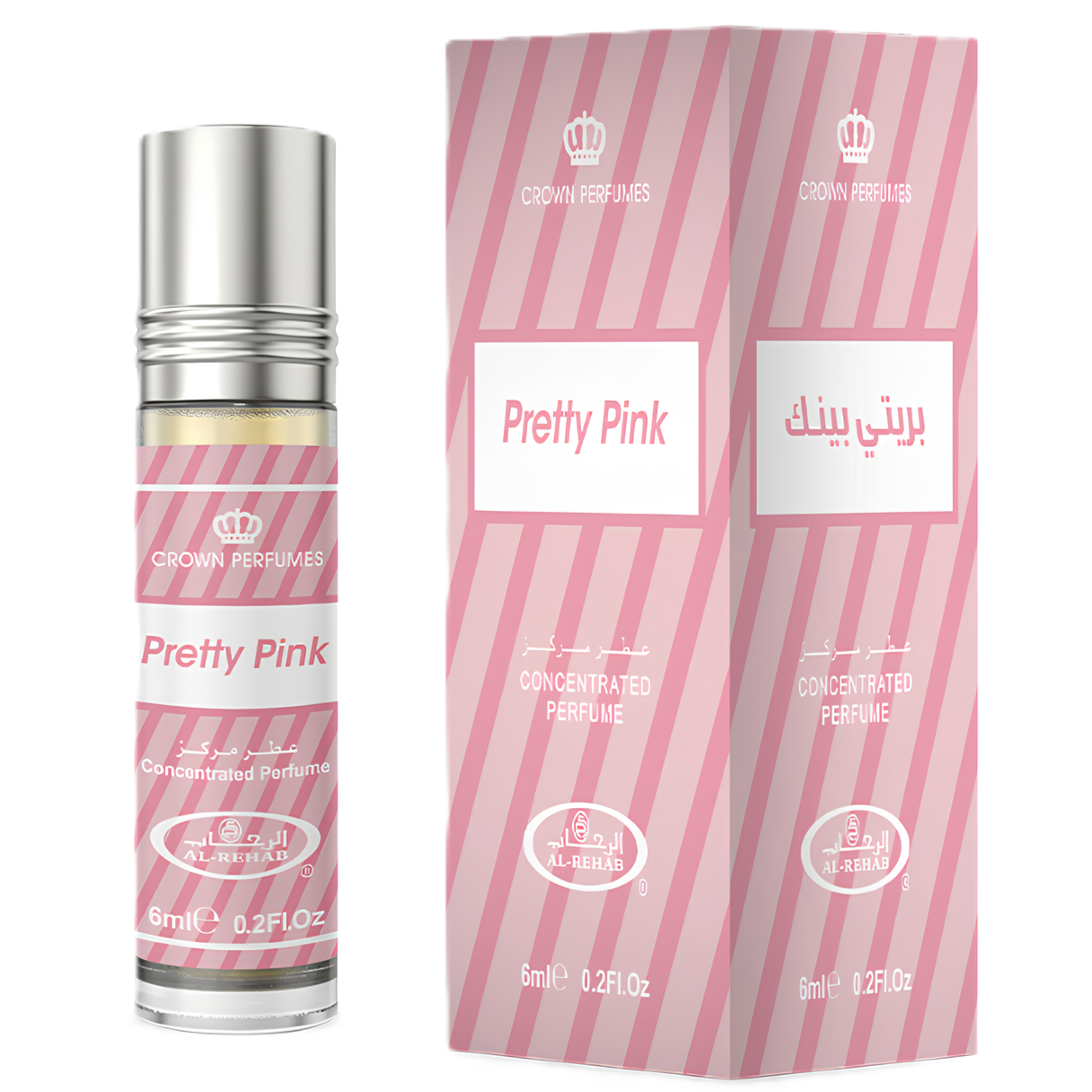 Al-Rehab Pretty Pink Concentrated Perfume Oil for Women