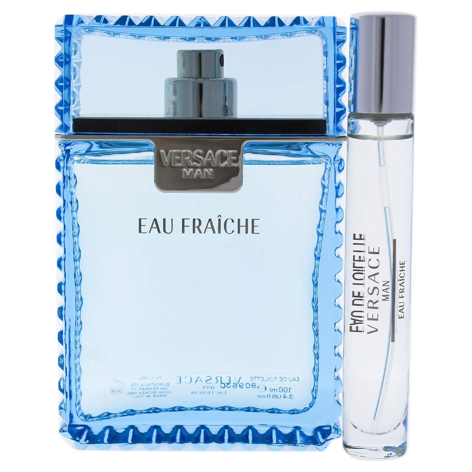 Versace Eau Fraiche Gift Set for Men - Fresh Elegance